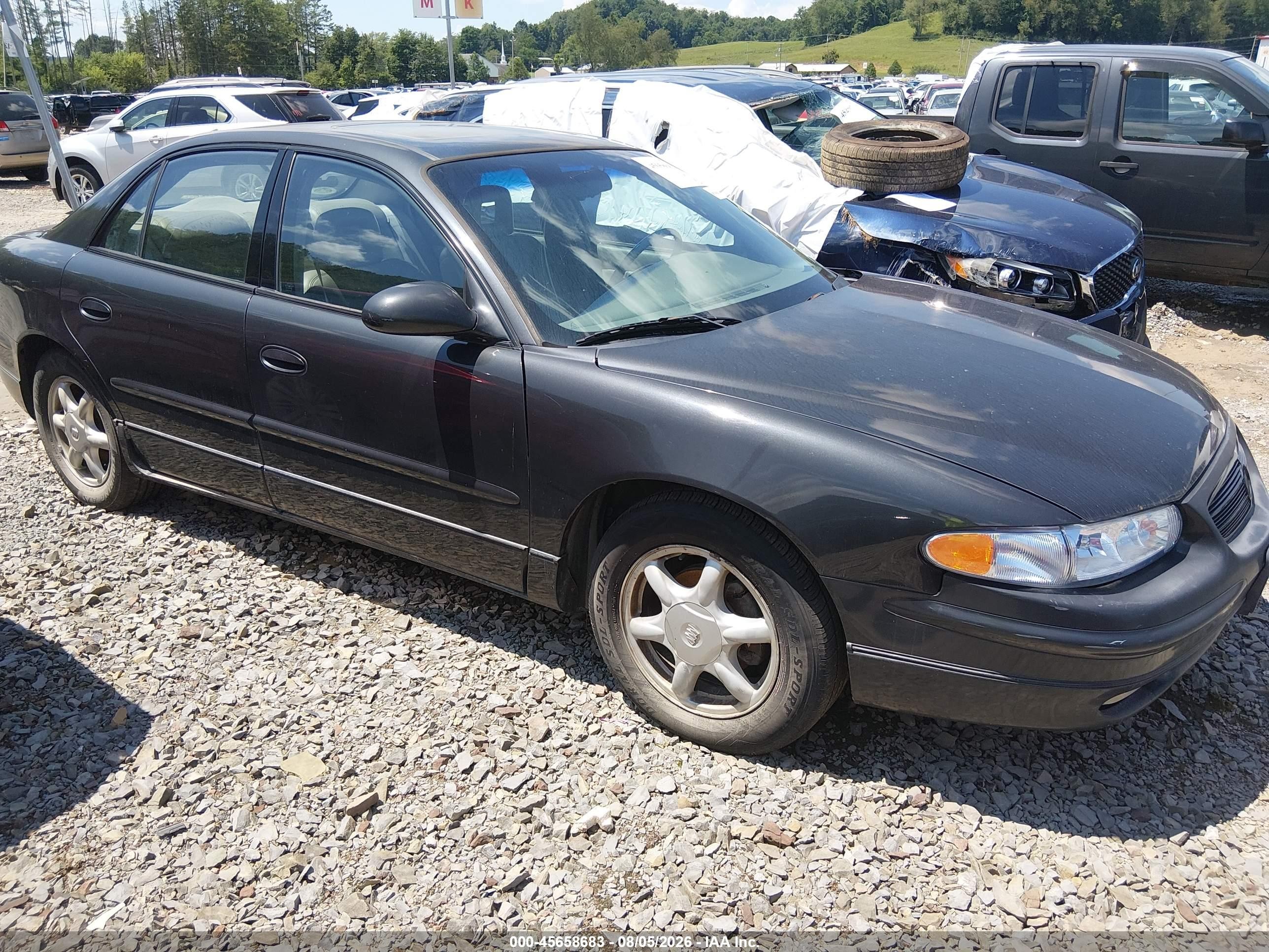2004 Buick Regal Ls Black vin: 2G4WB52K241175758