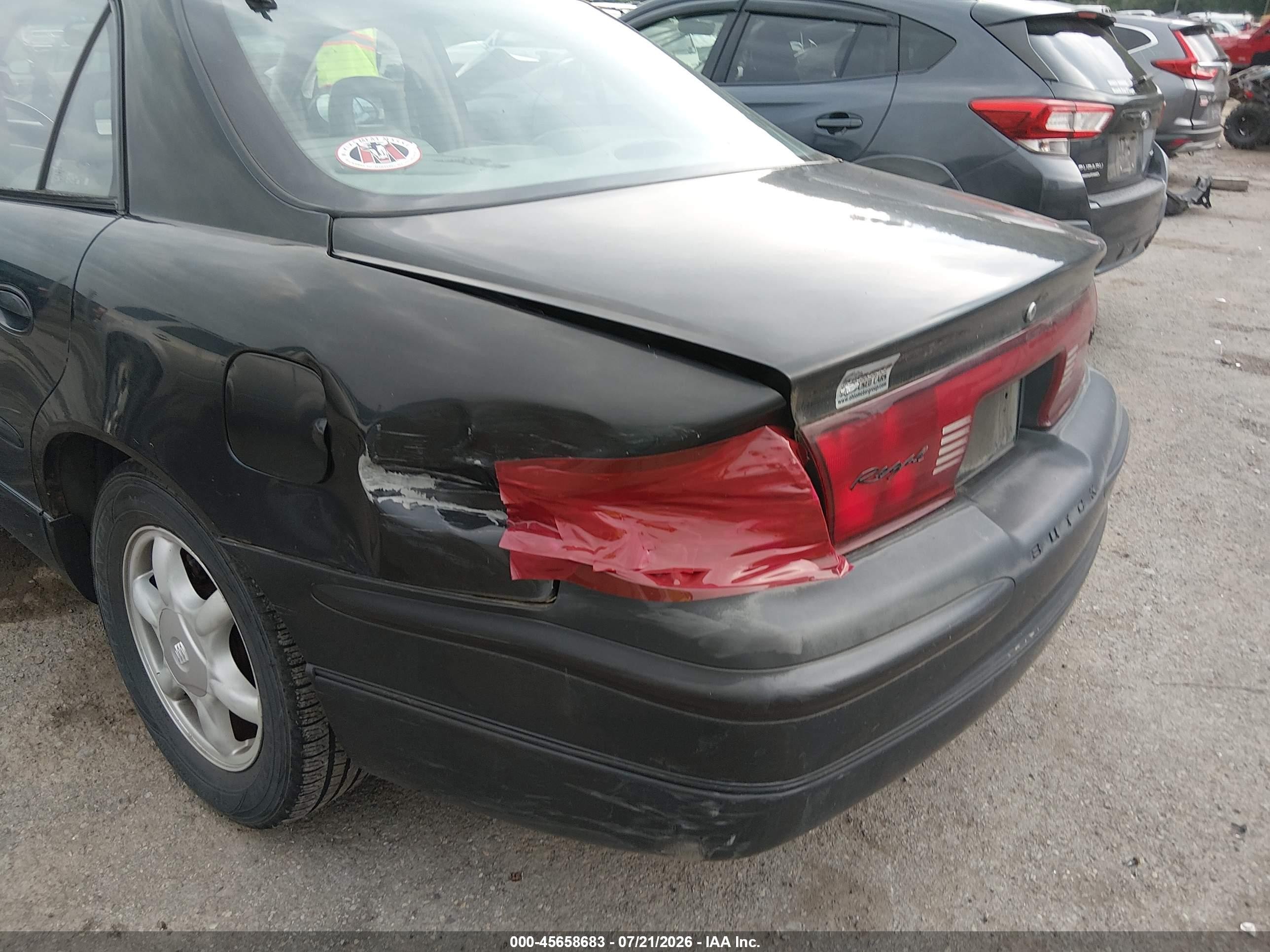 2004 Buick Regal Ls Black vin: 2G4WB52K241175758