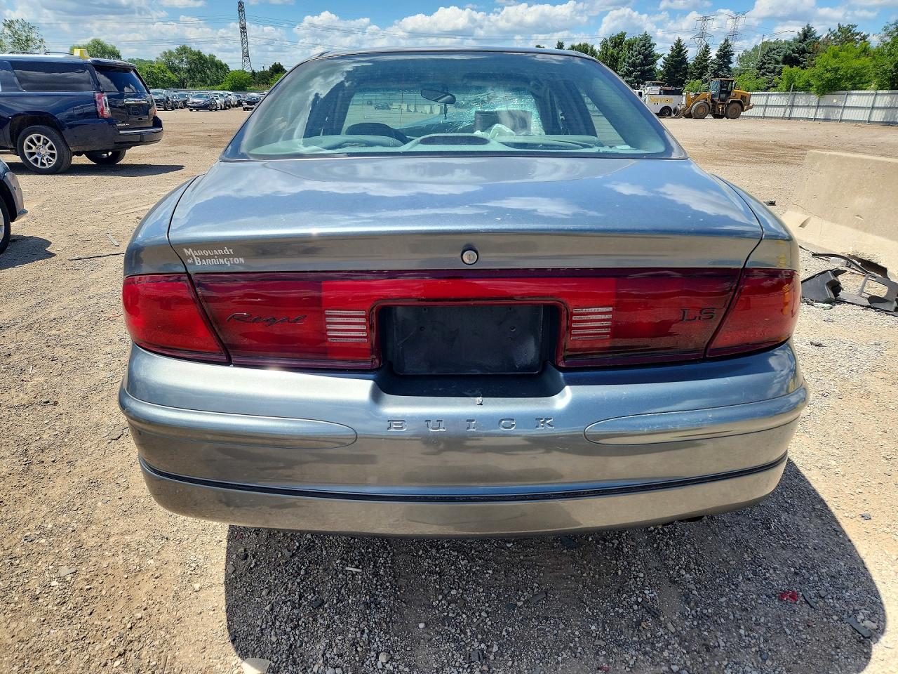 2004 Buick Regal Ls Gray vin: 2G4WB52K241245758