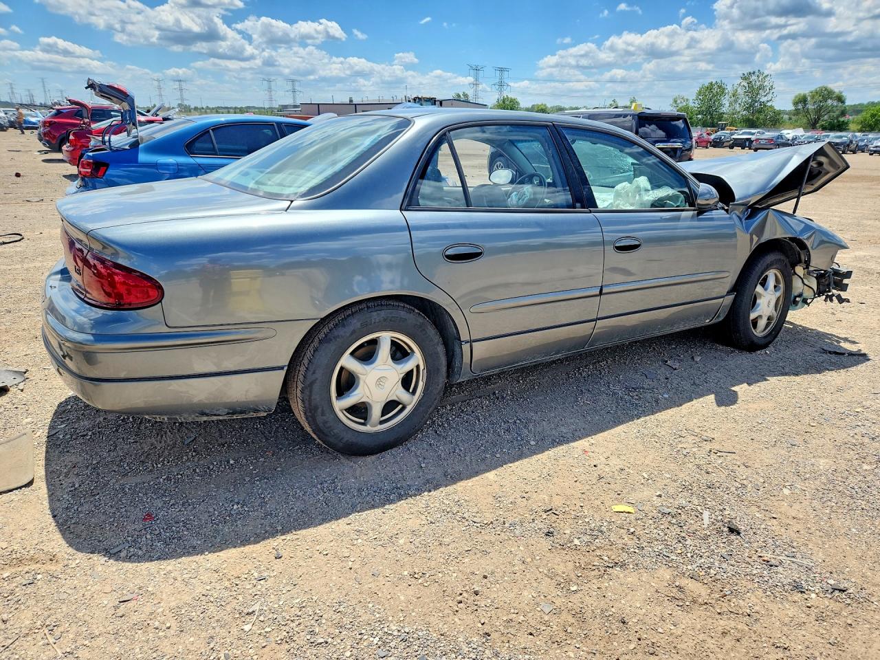 2004 Buick Regal Ls Gray vin: 2G4WB52K241245758