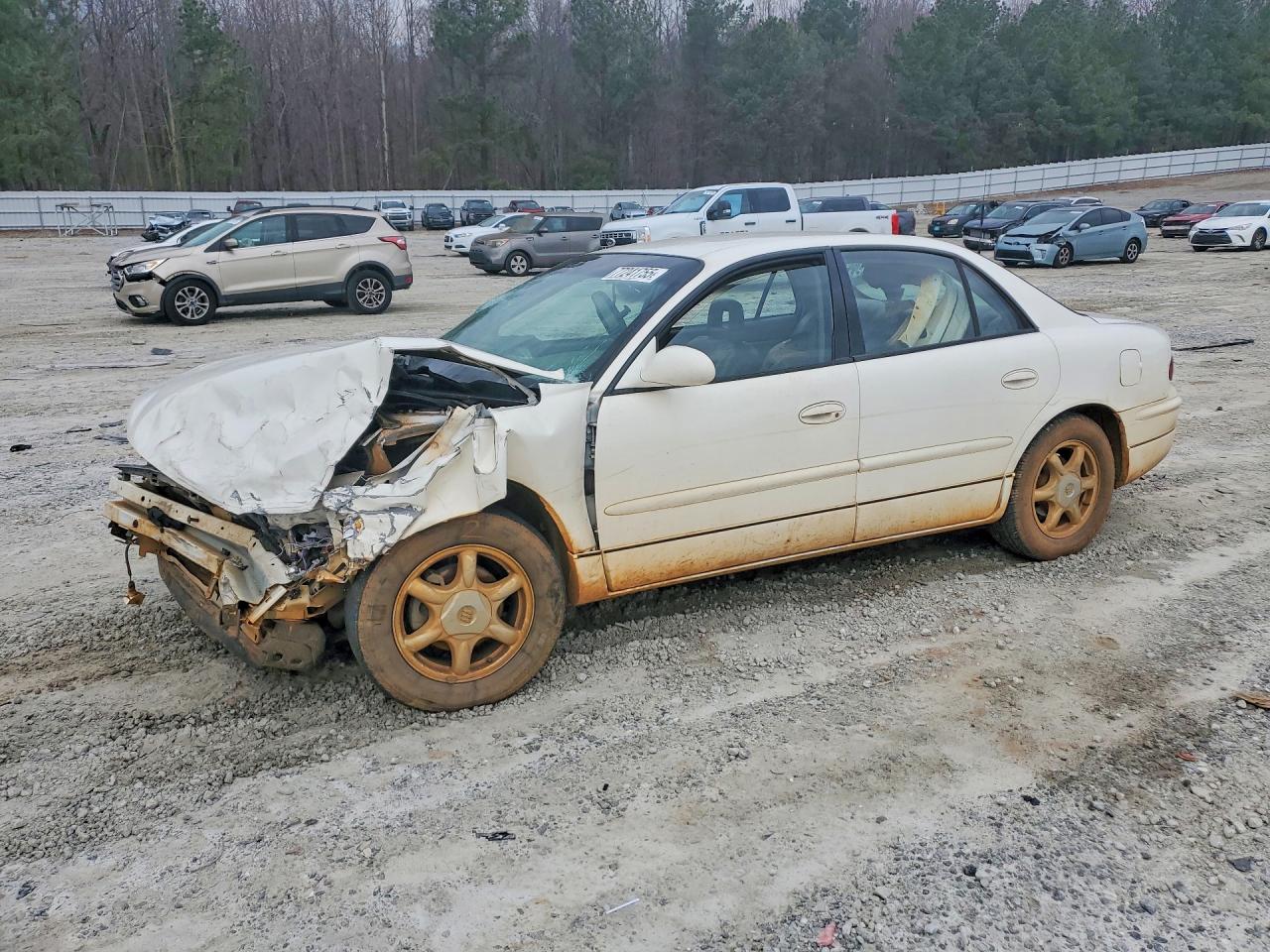 2004 Buick Regal Ls White vin: 2G4WB52K241322287