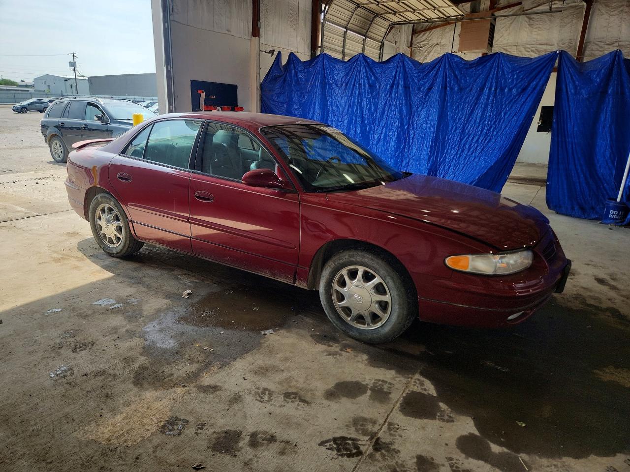 2004 Buick Regal Ls Burgundy vin: 2G4WB52K241330096