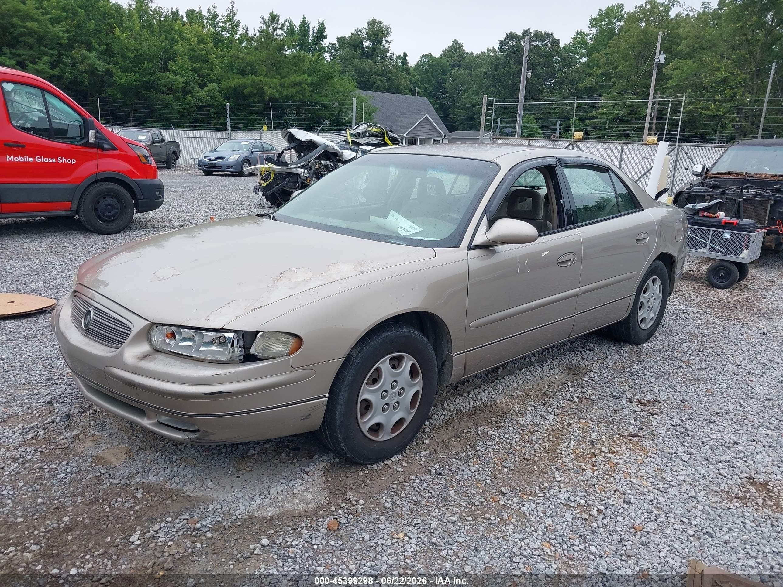 2003 Buick Regal Ls Gold vin: 2G4WB52K331102767
