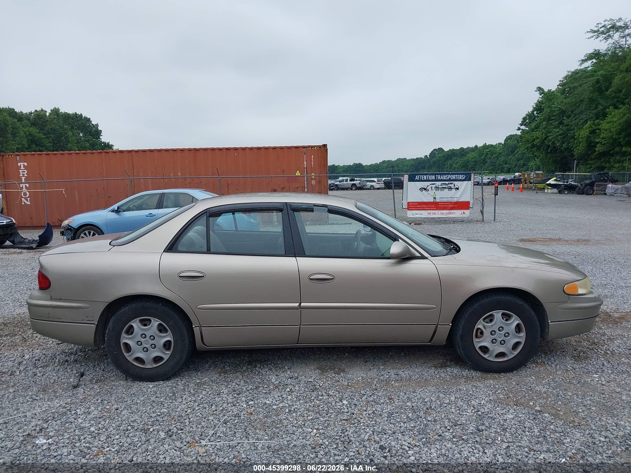 2003 Buick Regal Ls Gold vin: 2G4WB52K331102767