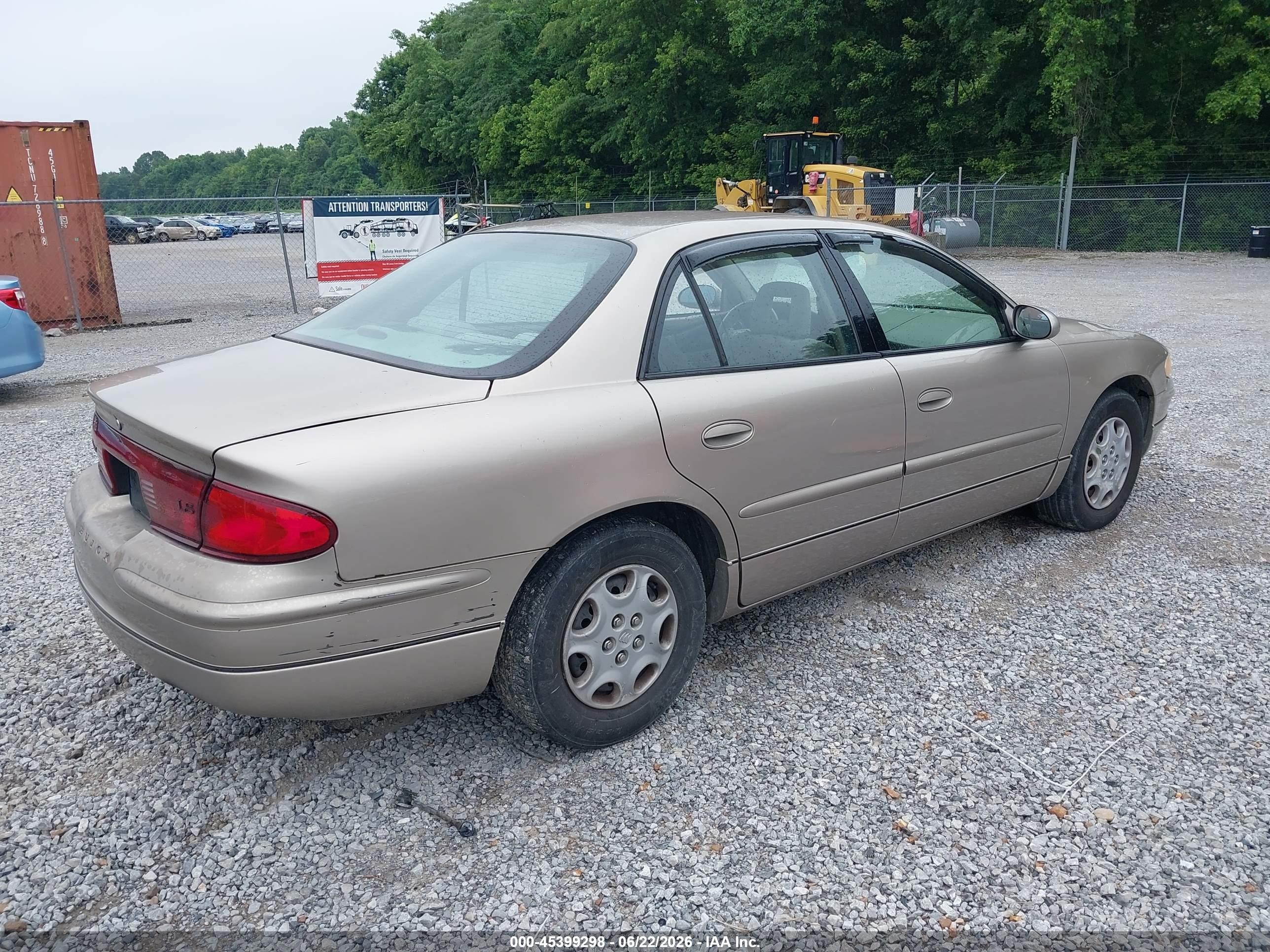 2003 Buick Regal Ls Gold vin: 2G4WB52K331102767