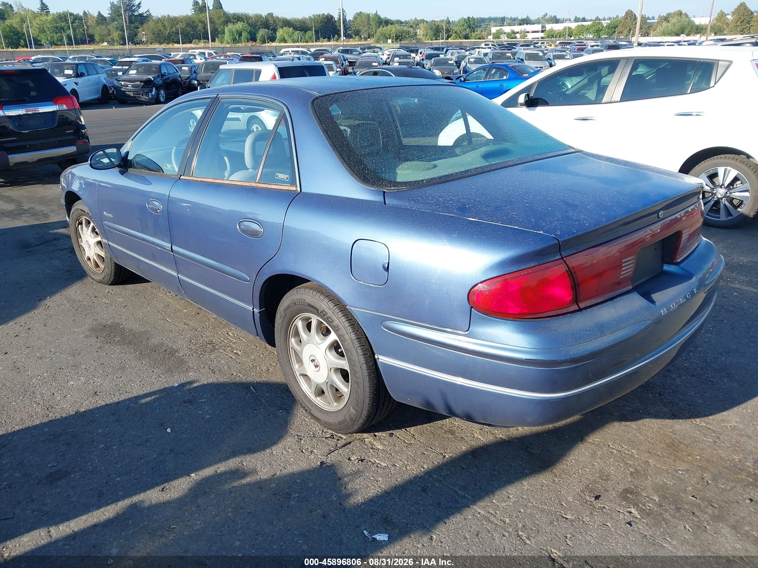 1998 Buick Regal Ls Cmi Blue vin: 2G4WB52K3W1460035
