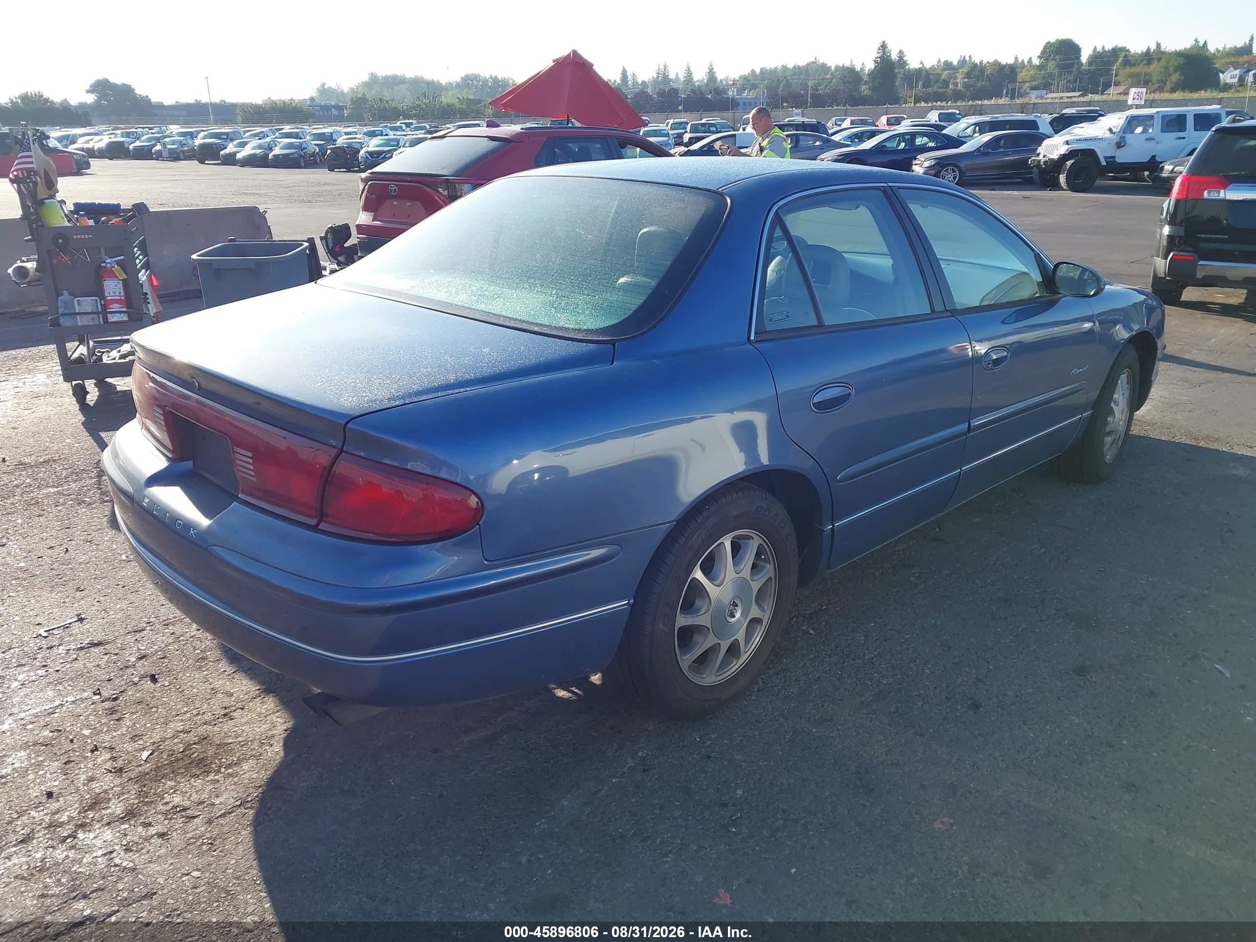 1998 Buick Regal Ls Cmi Blue vin: 2G4WB52K3W1460035