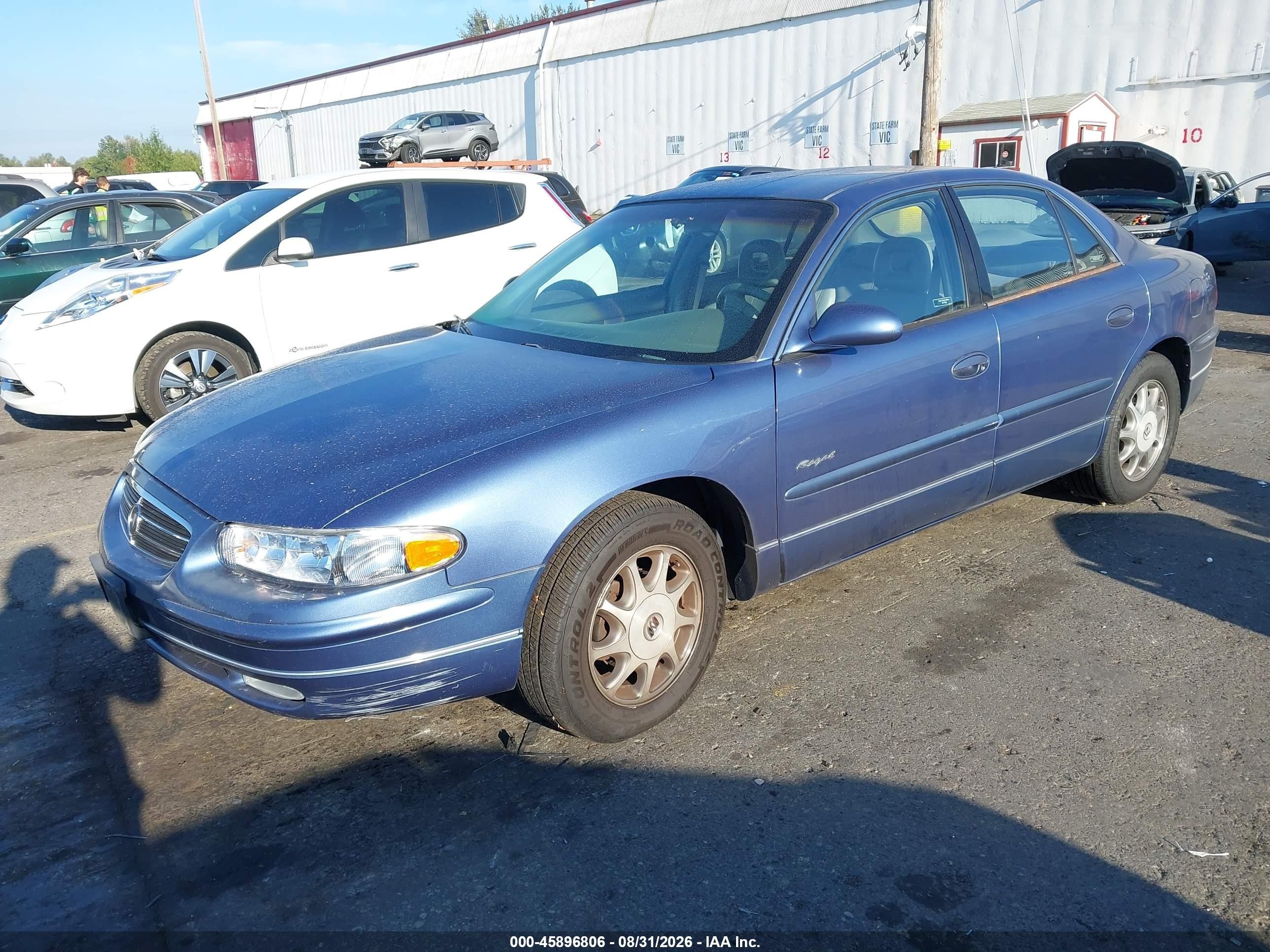 1998 Buick Regal Ls Cmi Blue vin: 2G4WB52K3W1460035