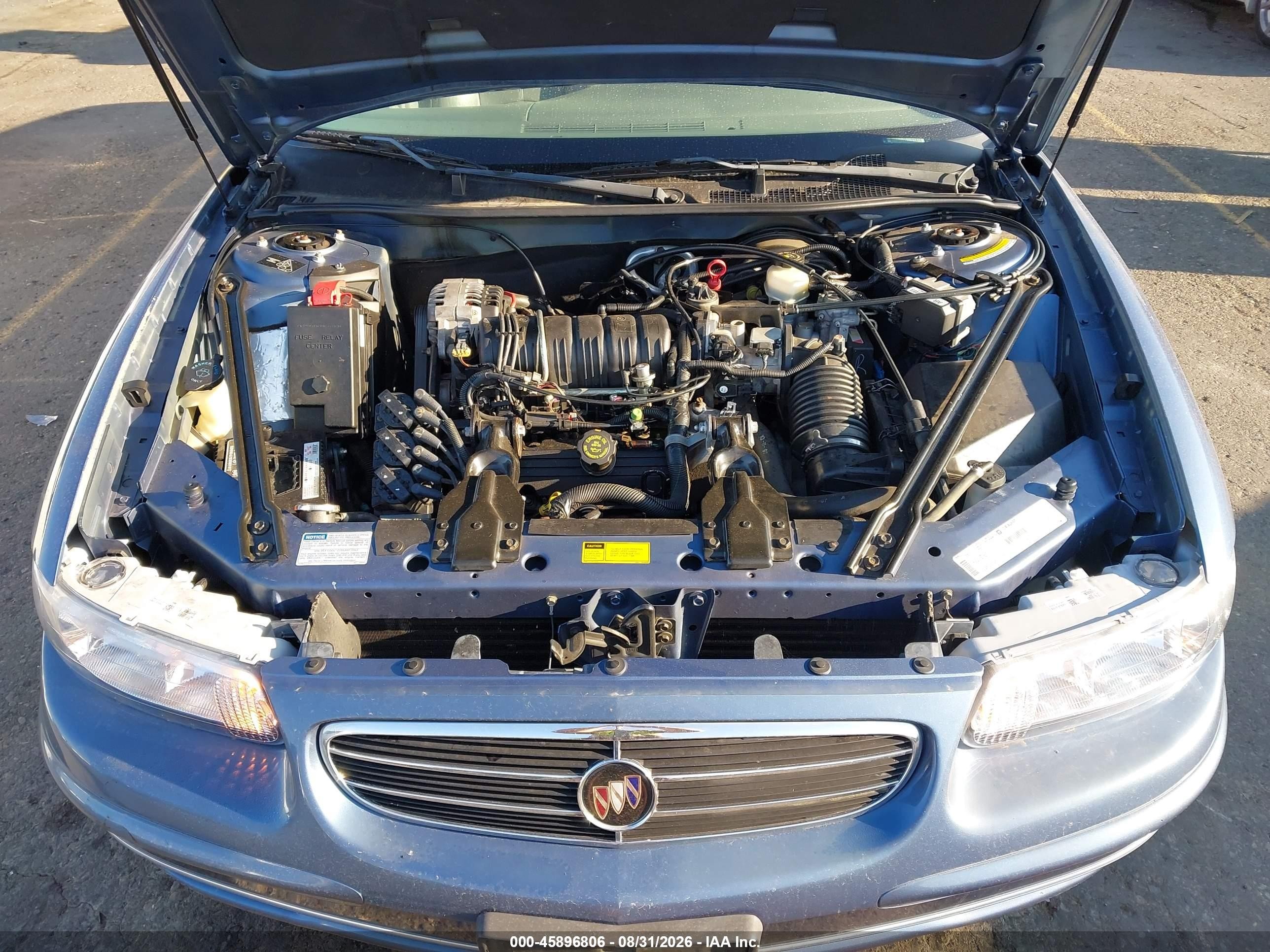 1998 Buick Regal Ls Cmi Blue vin: 2G4WB52K3W1460035