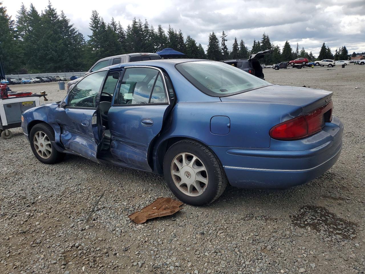 1998 Buick Regal Ls Blue vin: 2G4WB52K3W1525076