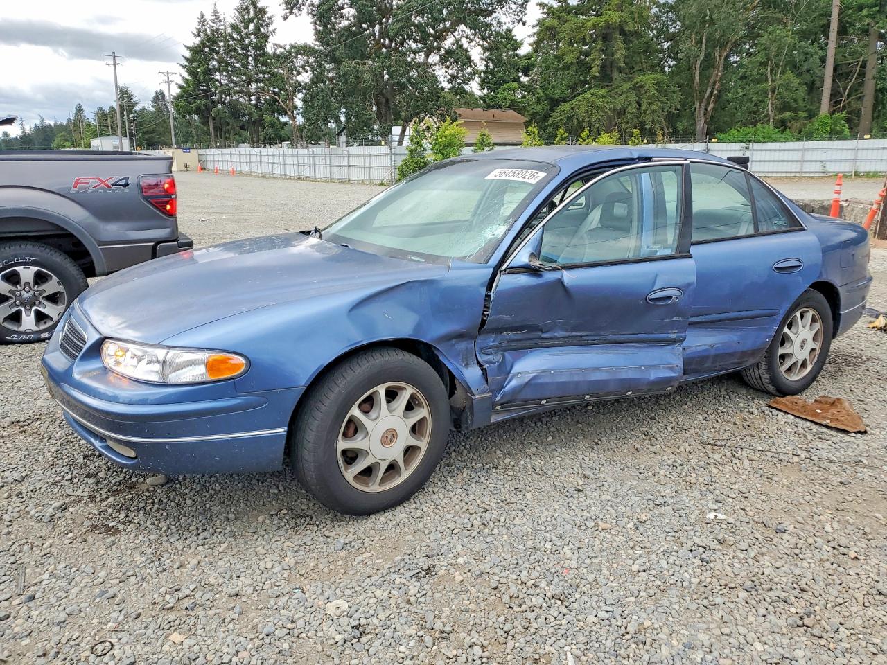 1998 Buick Regal Ls Blue vin: 2G4WB52K3W1525076