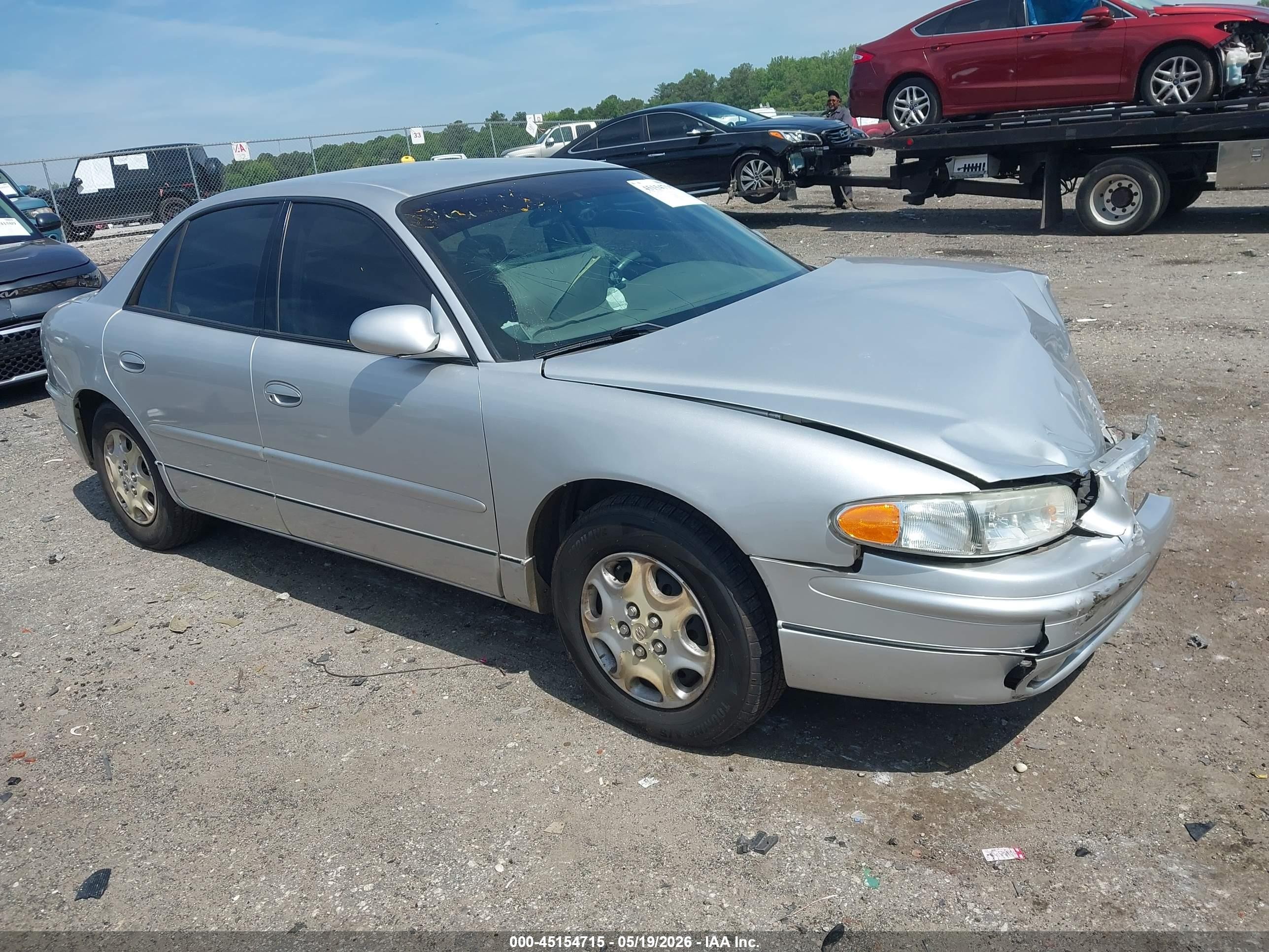 2002 Buick Regal Ls Silver vin: 2G4WB52K421195152