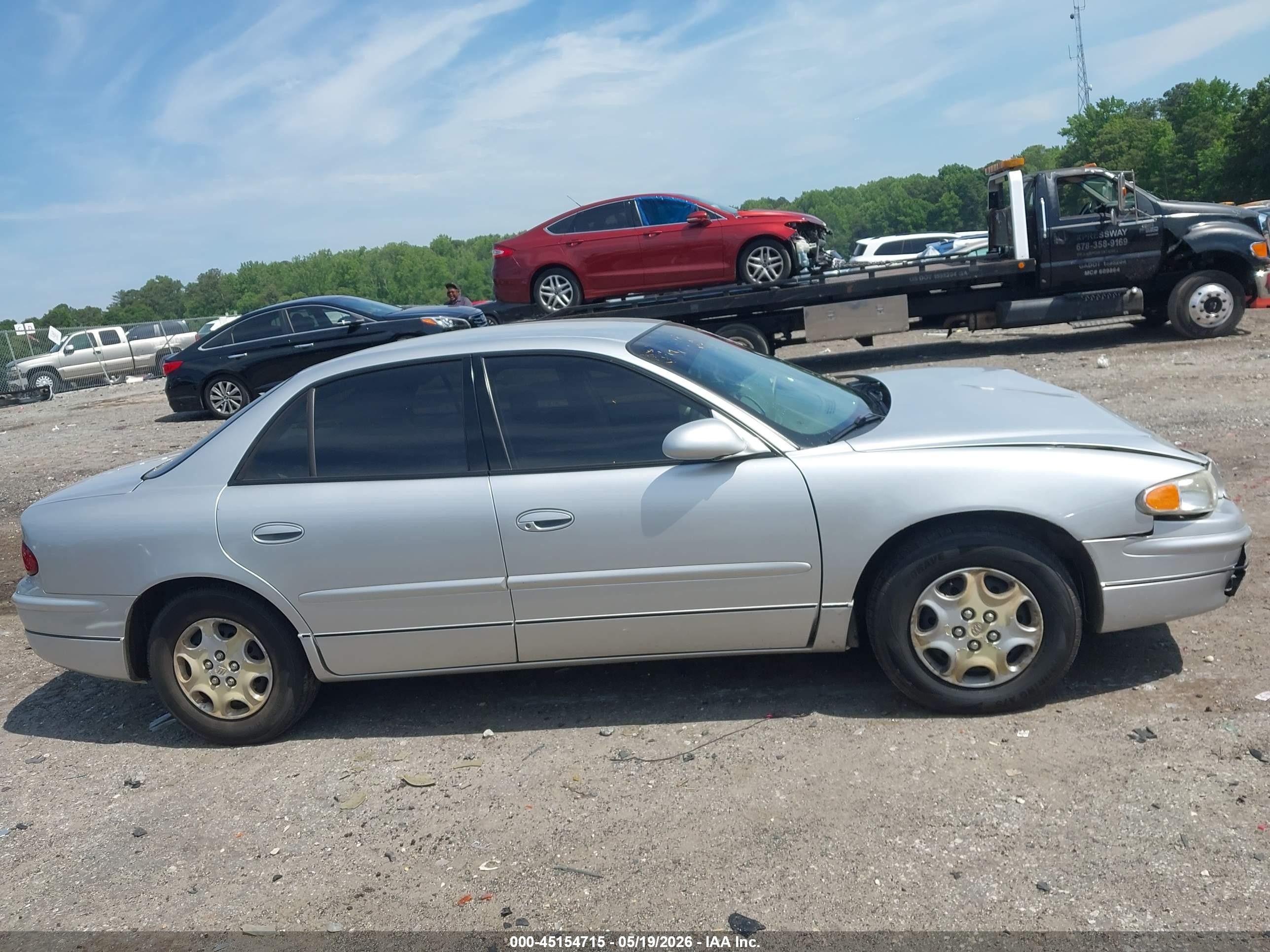 2002 Buick Regal Ls Silver vin: 2G4WB52K421195152