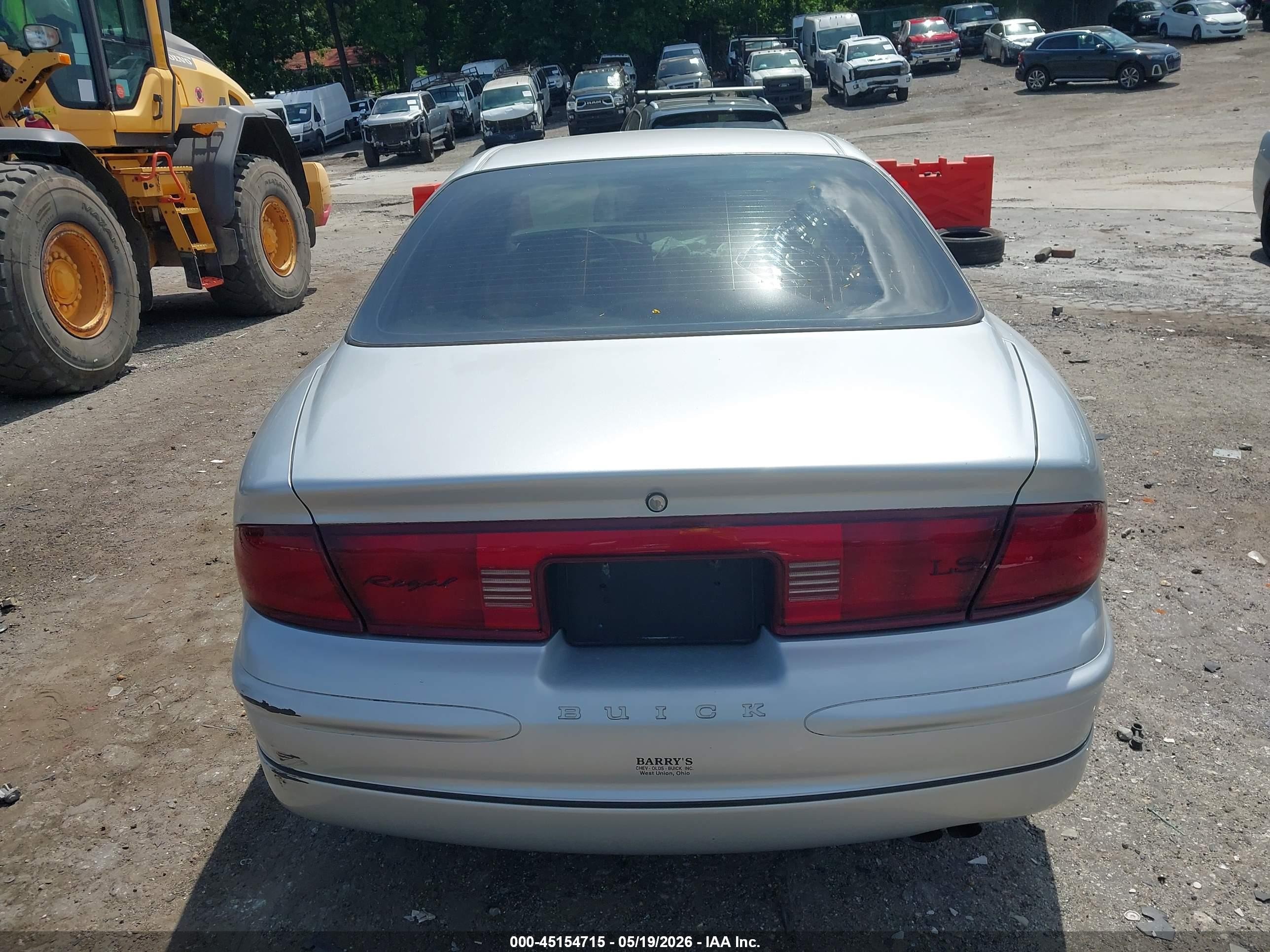 2002 Buick Regal Ls Silver vin: 2G4WB52K421195152