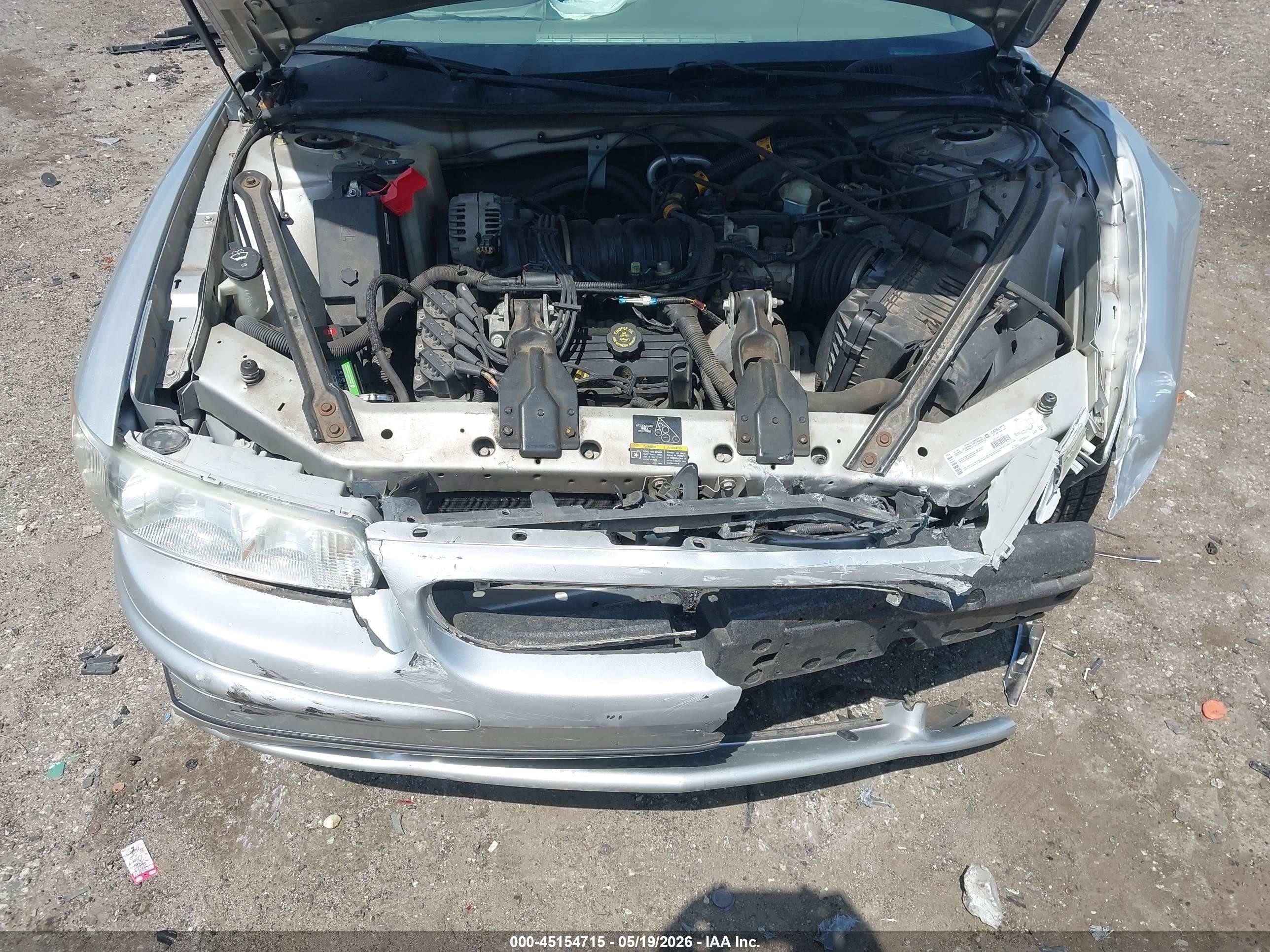 2002 Buick Regal Ls Silver vin: 2G4WB52K421195152