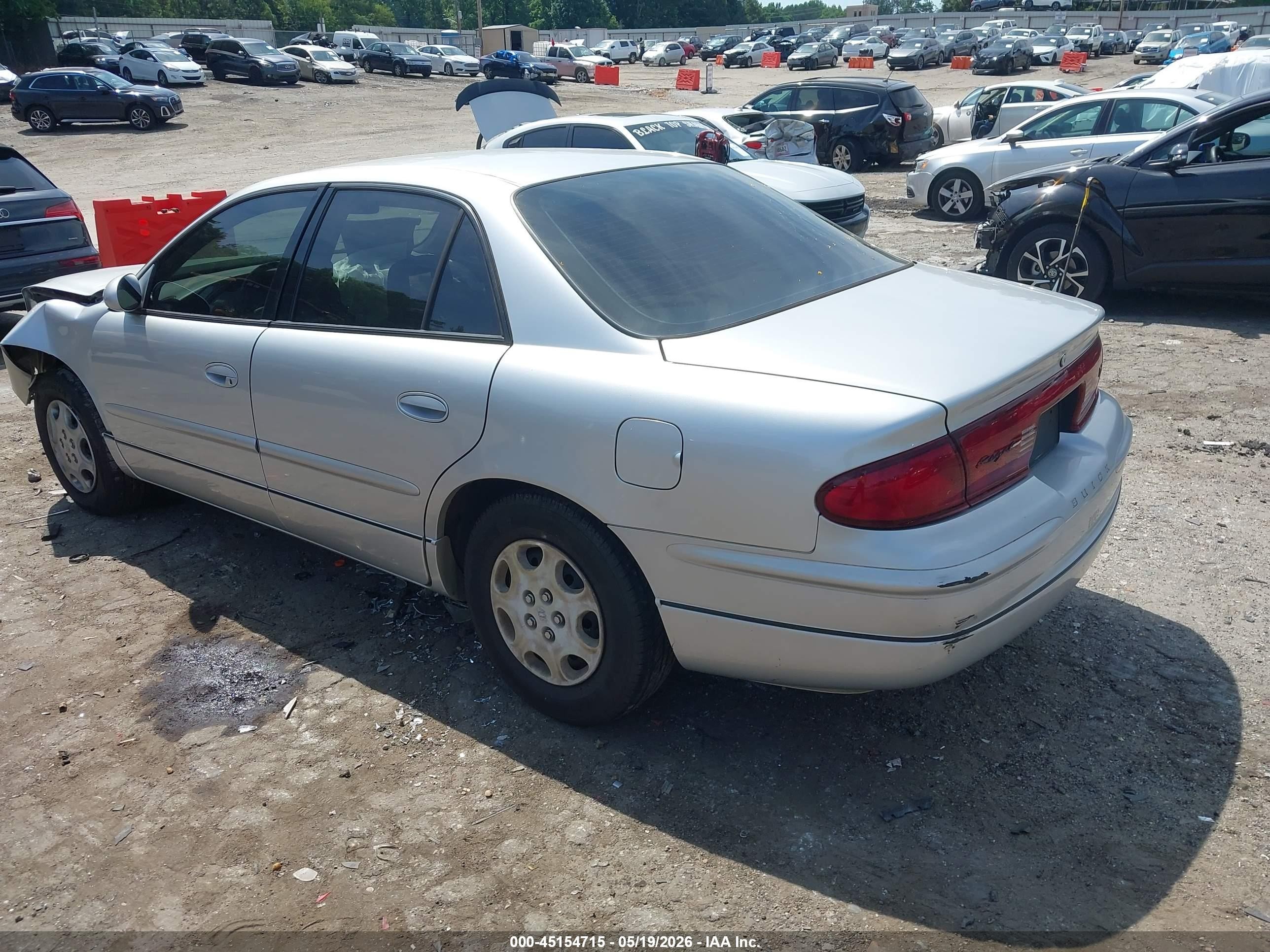 2002 Buick Regal Ls Silver vin: 2G4WB52K421195152