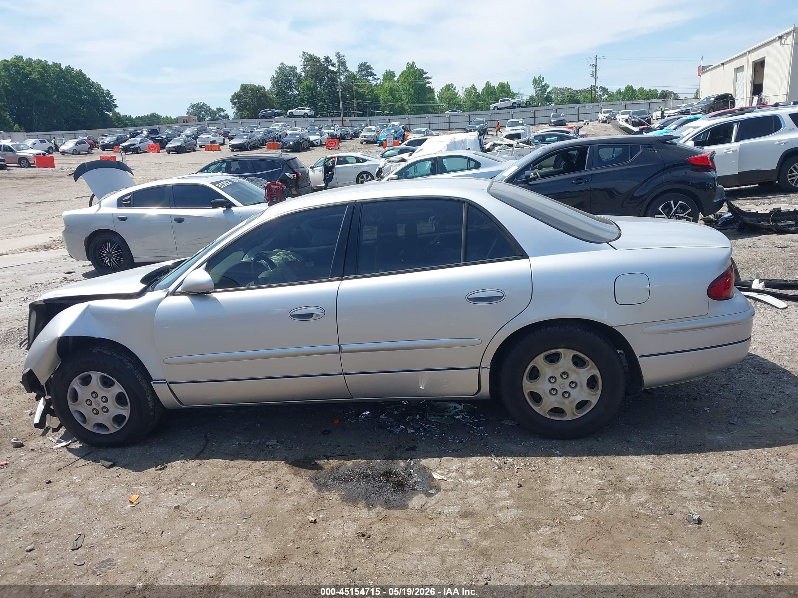 2002 Buick Regal Ls Silver vin: 2G4WB52K421195152