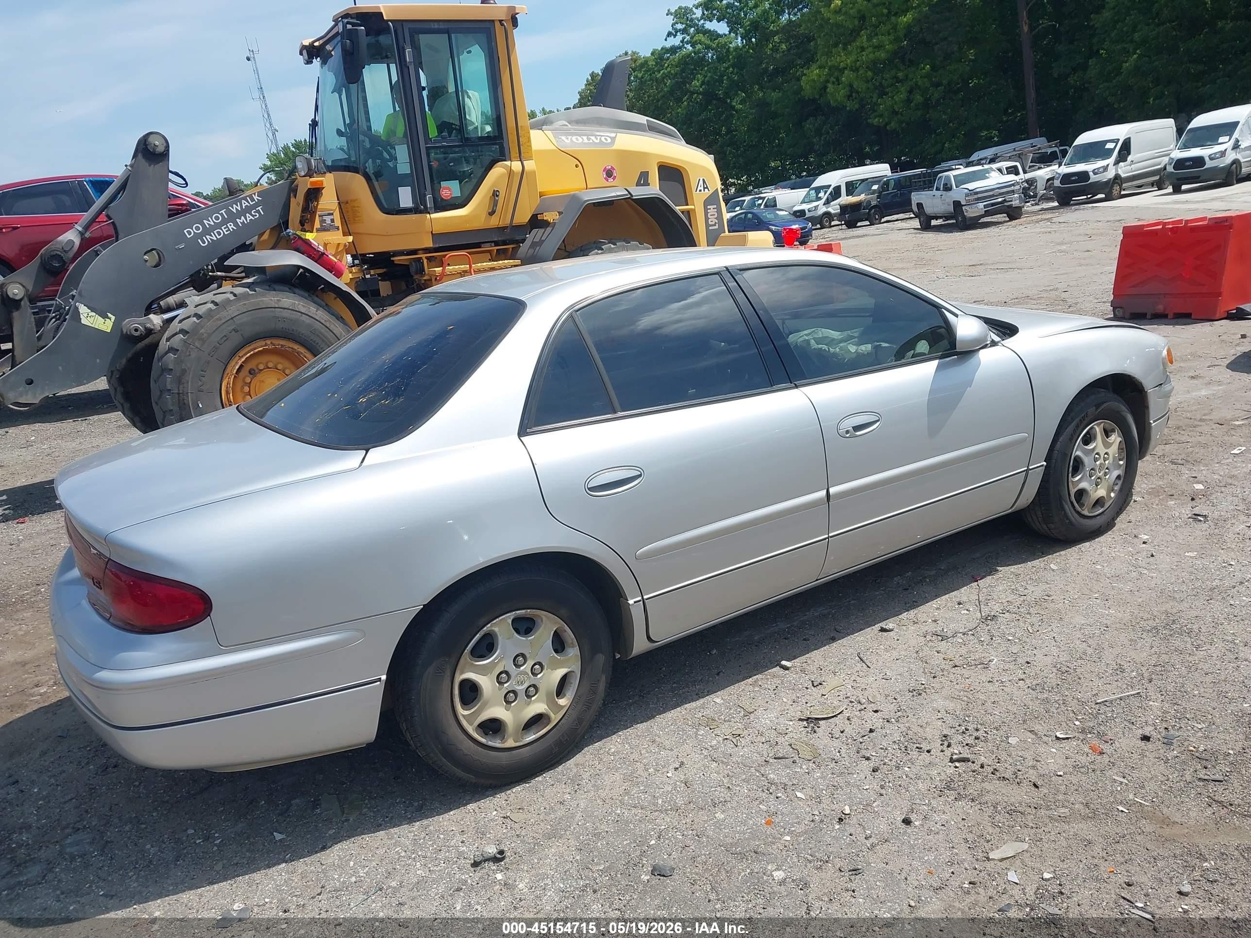 2002 Buick Regal Ls Silver vin: 2G4WB52K421195152