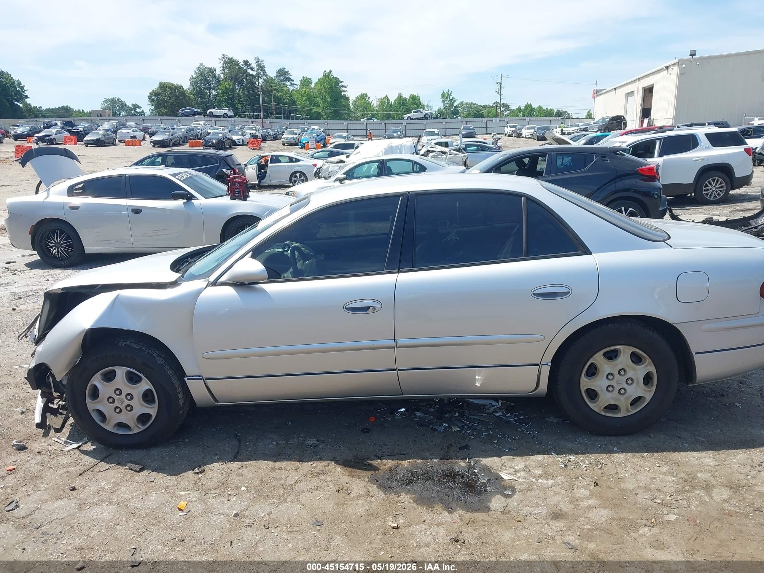 2002 Buick Regal Ls Silver vin: 2G4WB52K421195152