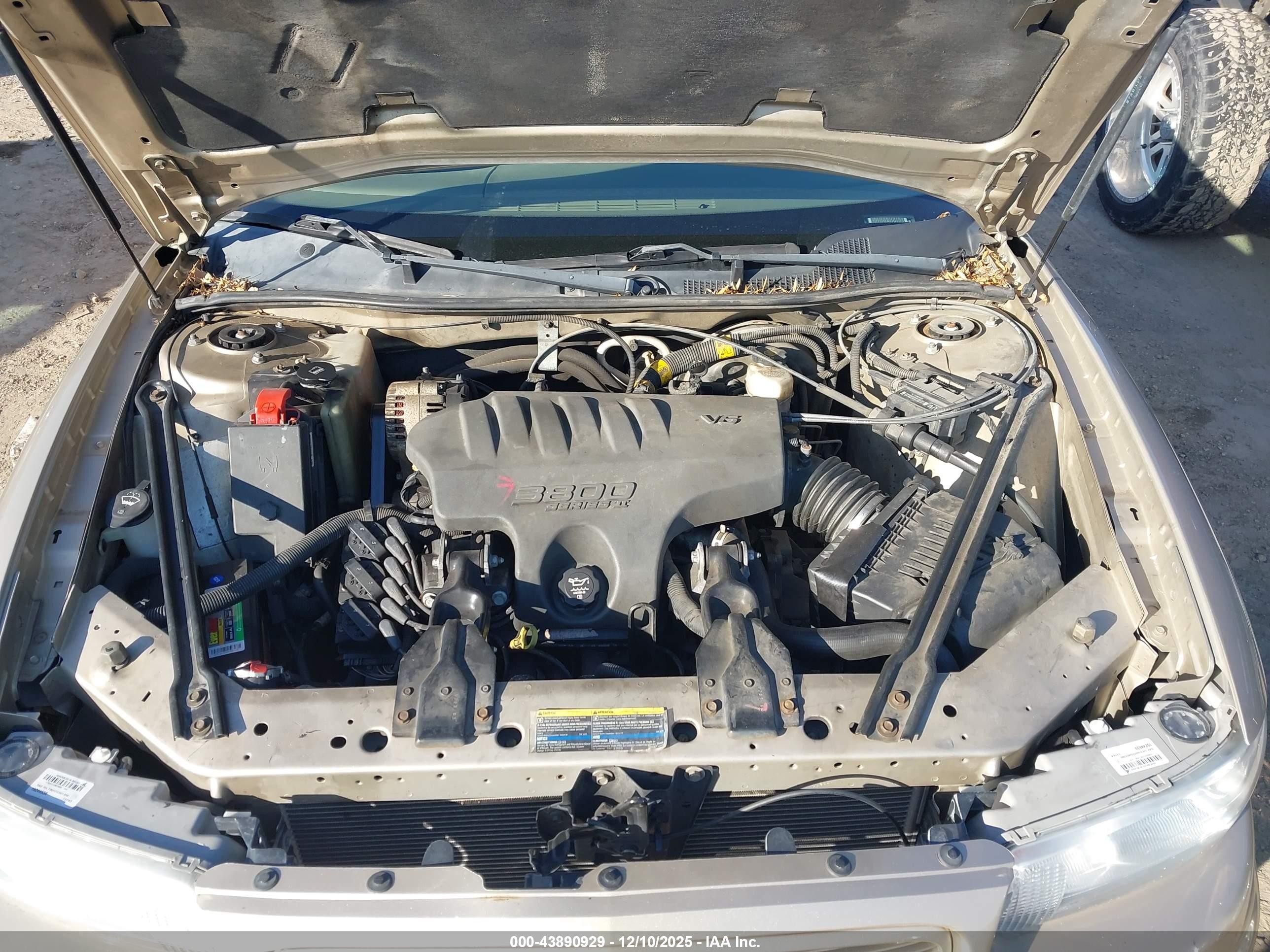 2004 Buick Regal Ls Золотой vin: 2G4WB52K441179326