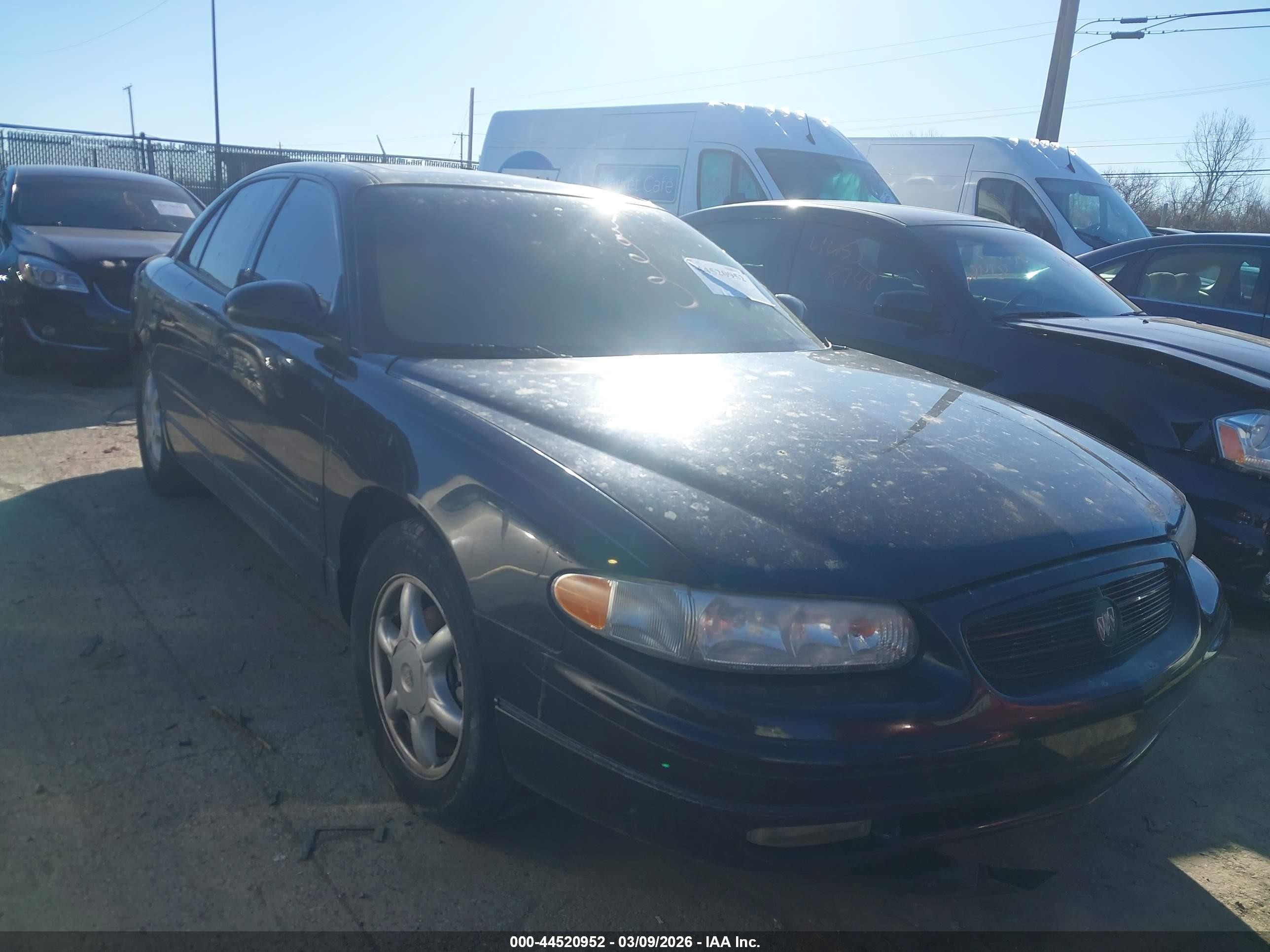 2004 Buick Regal Ls Black vin: 2G4WB52K441352035