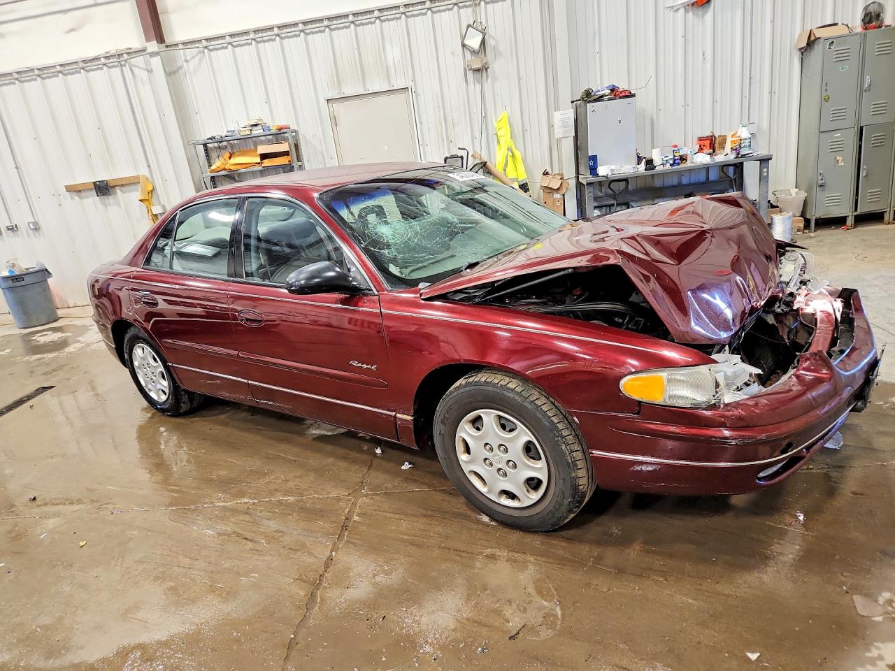 1999 Buick Regal Ls/lse Burgundy vin: 2G4WB52K4X1593095