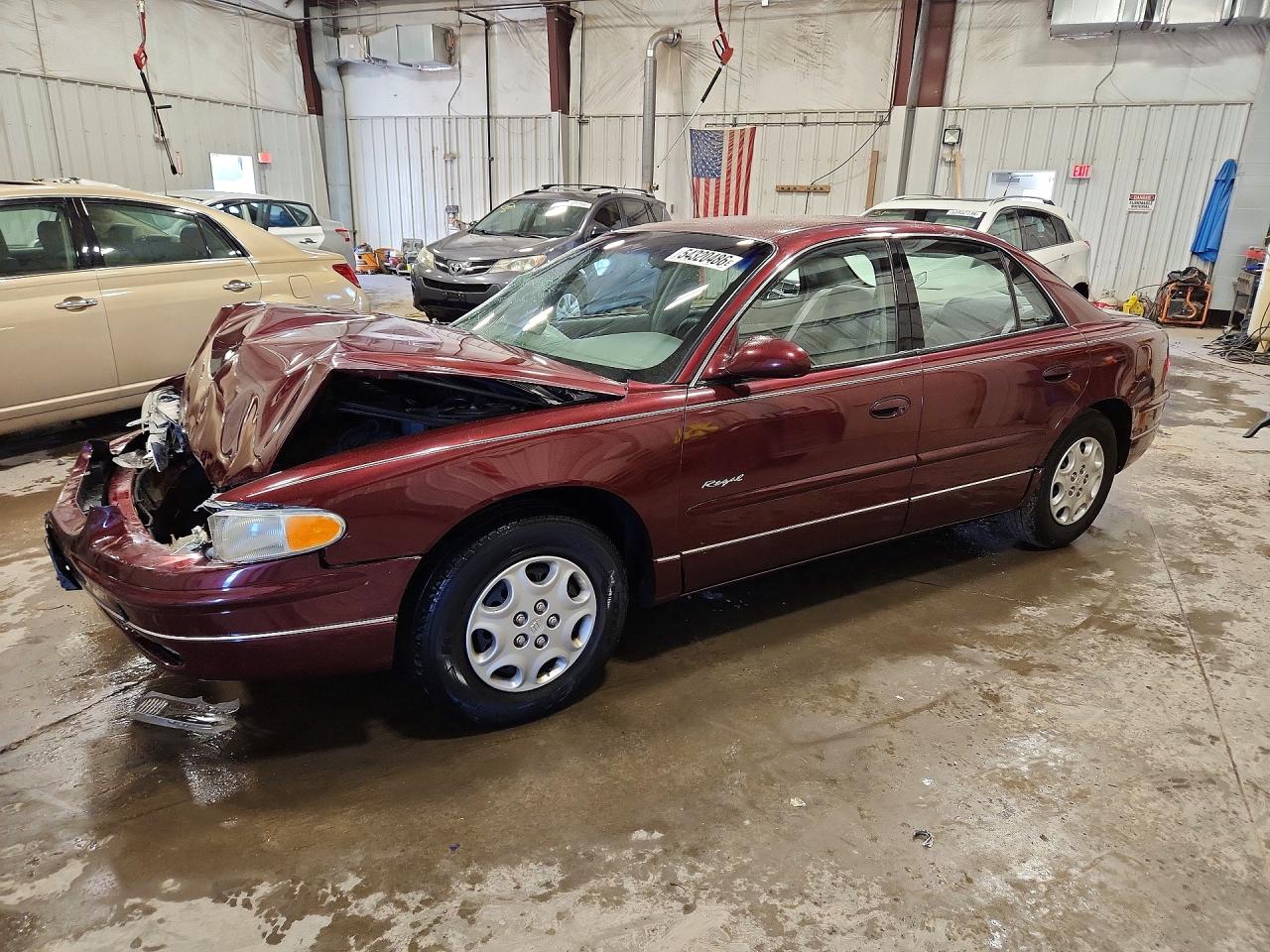 1999 Buick Regal Ls/lse Burgundy vin: 2G4WB52K4X1593095
