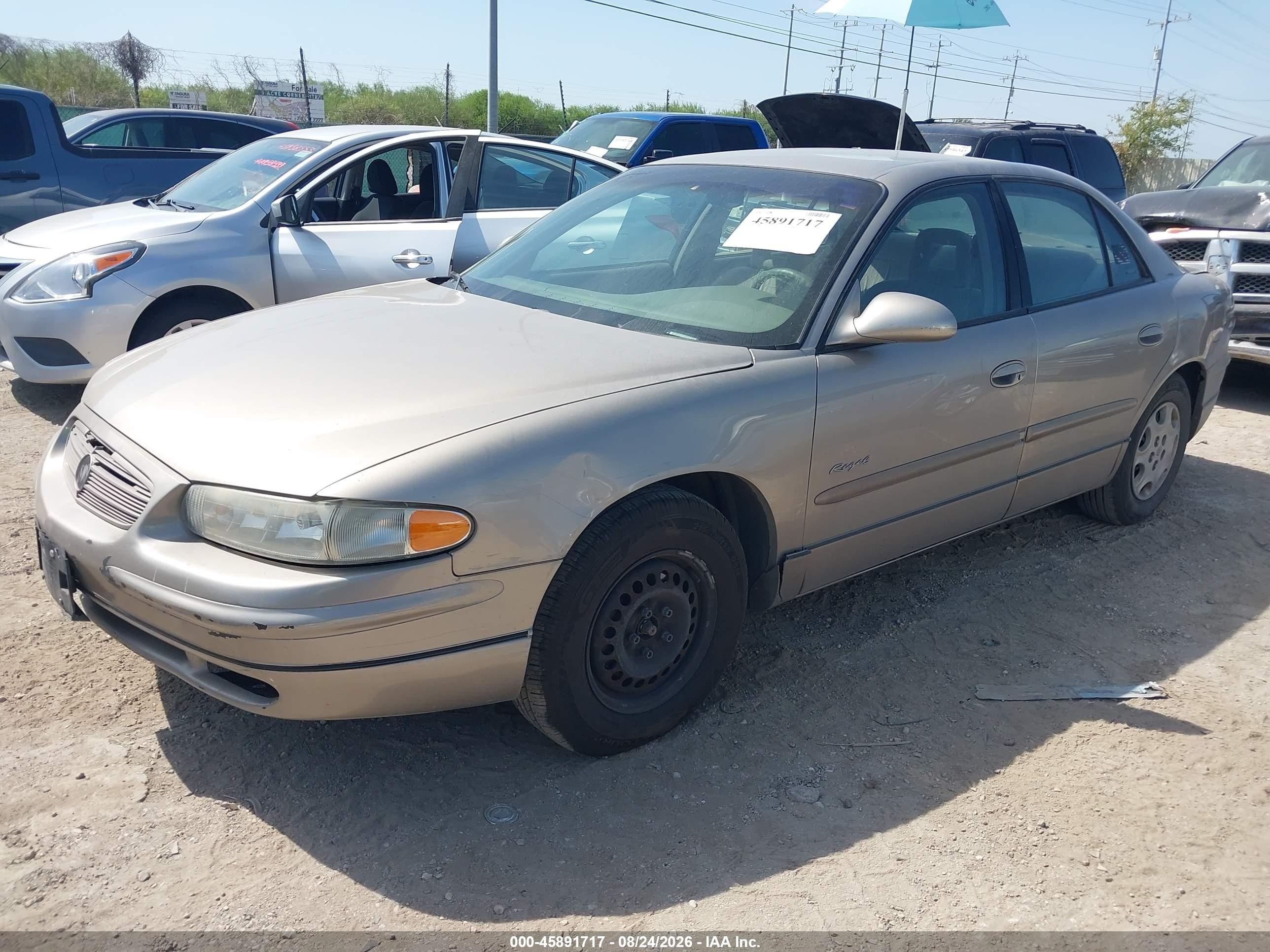 2001 Buick Regal Ls Серебряный vin: 2G4WB52K511159579
