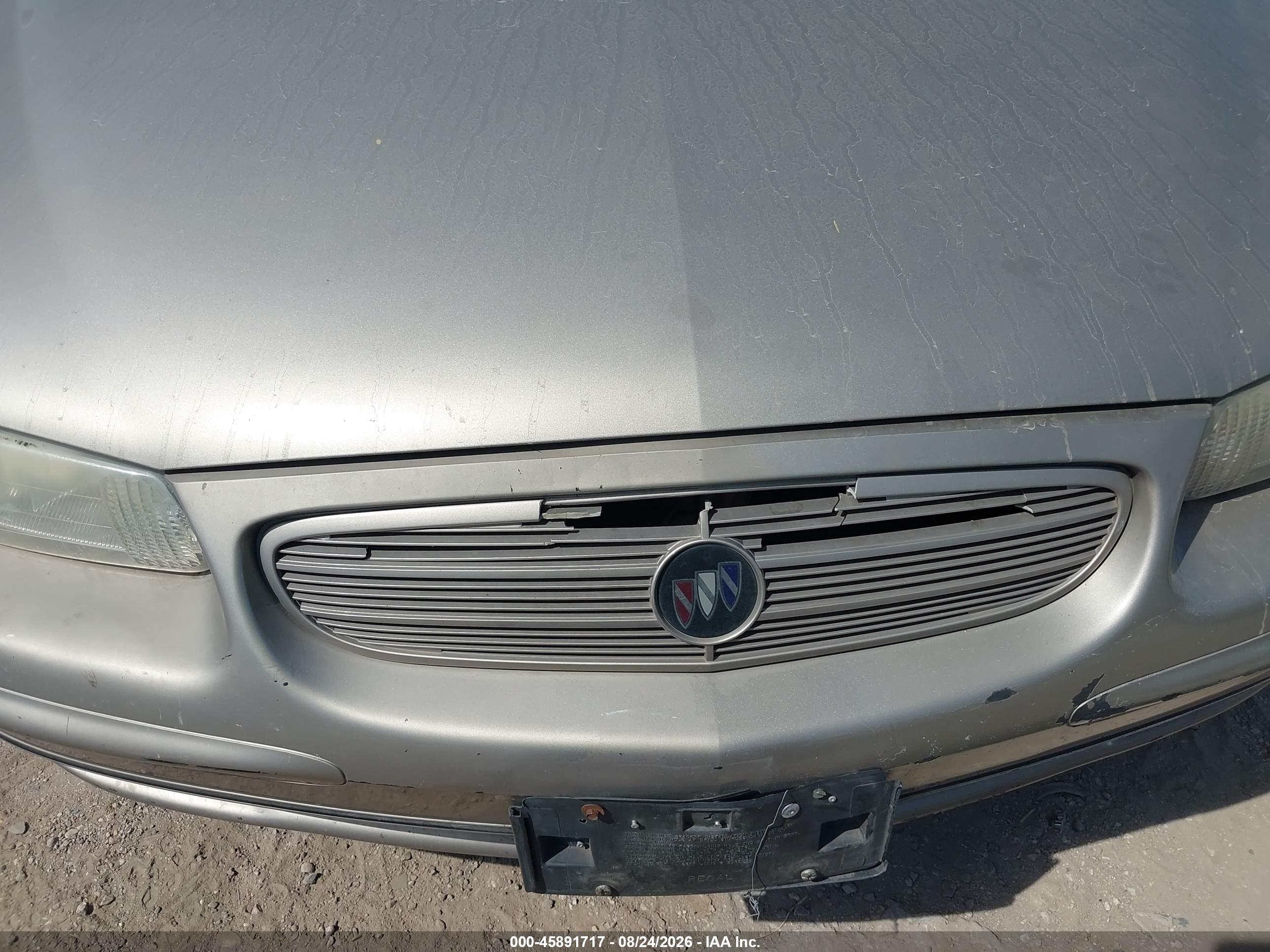 2001 Buick Regal Ls Серебряный vin: 2G4WB52K511159579