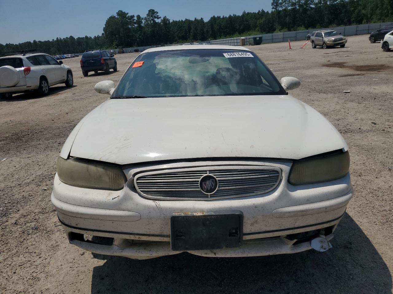 2003 Buick Regal Ls White vin: 2G4WB52K531218648