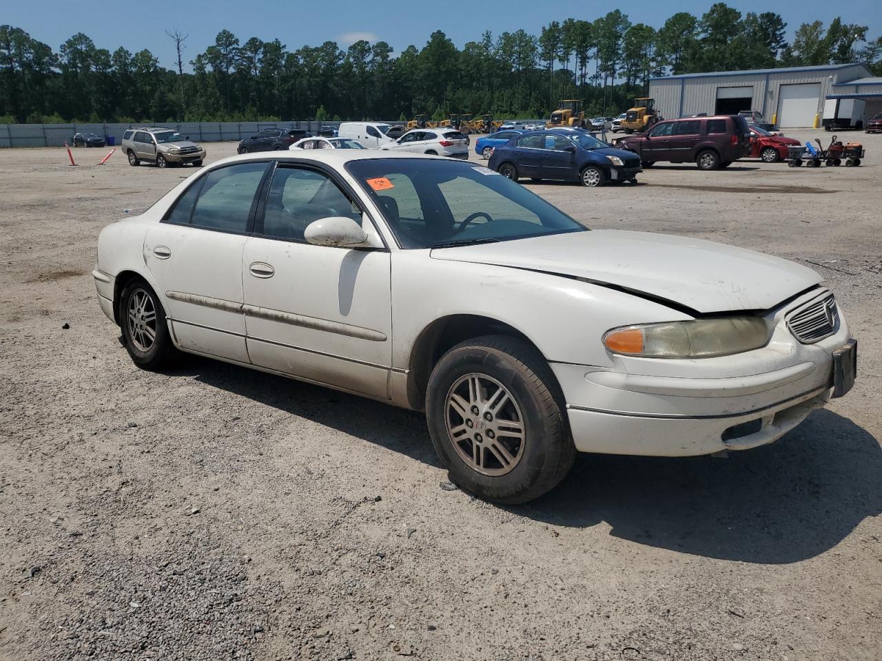 2003 Buick Regal Ls White vin: 2G4WB52K531218648