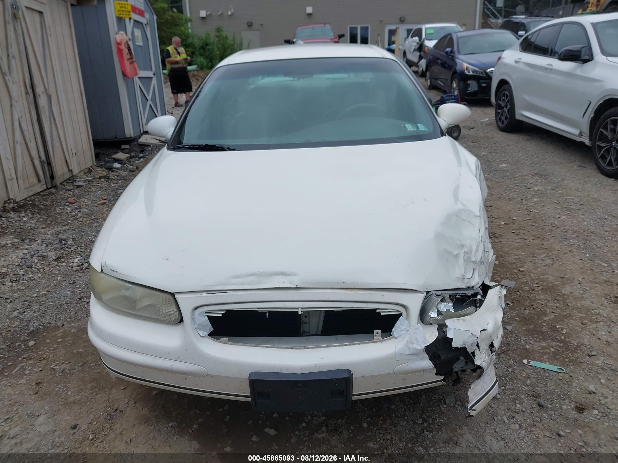 2004 Buick Regal Ls White vin: 2G4WB52K541352870