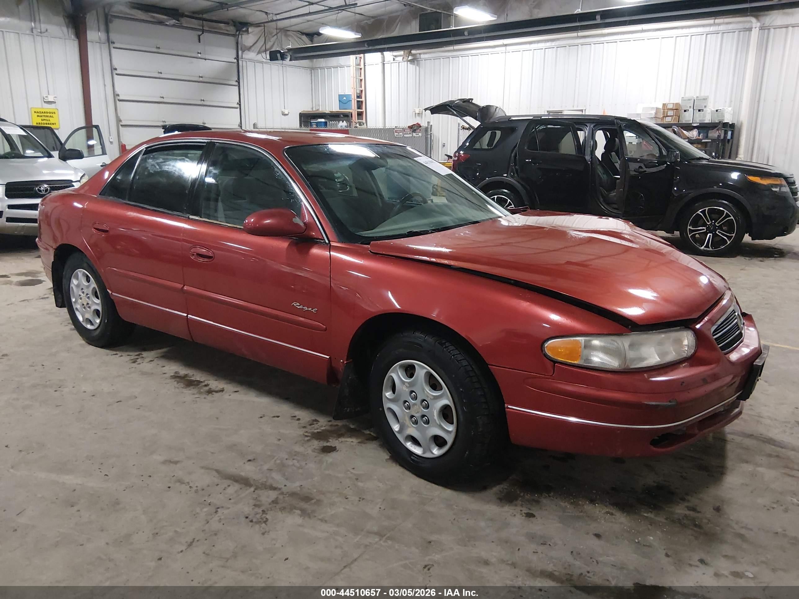 1998 Buick Regal Ls Red vin: 2G4WB52K5W1404002