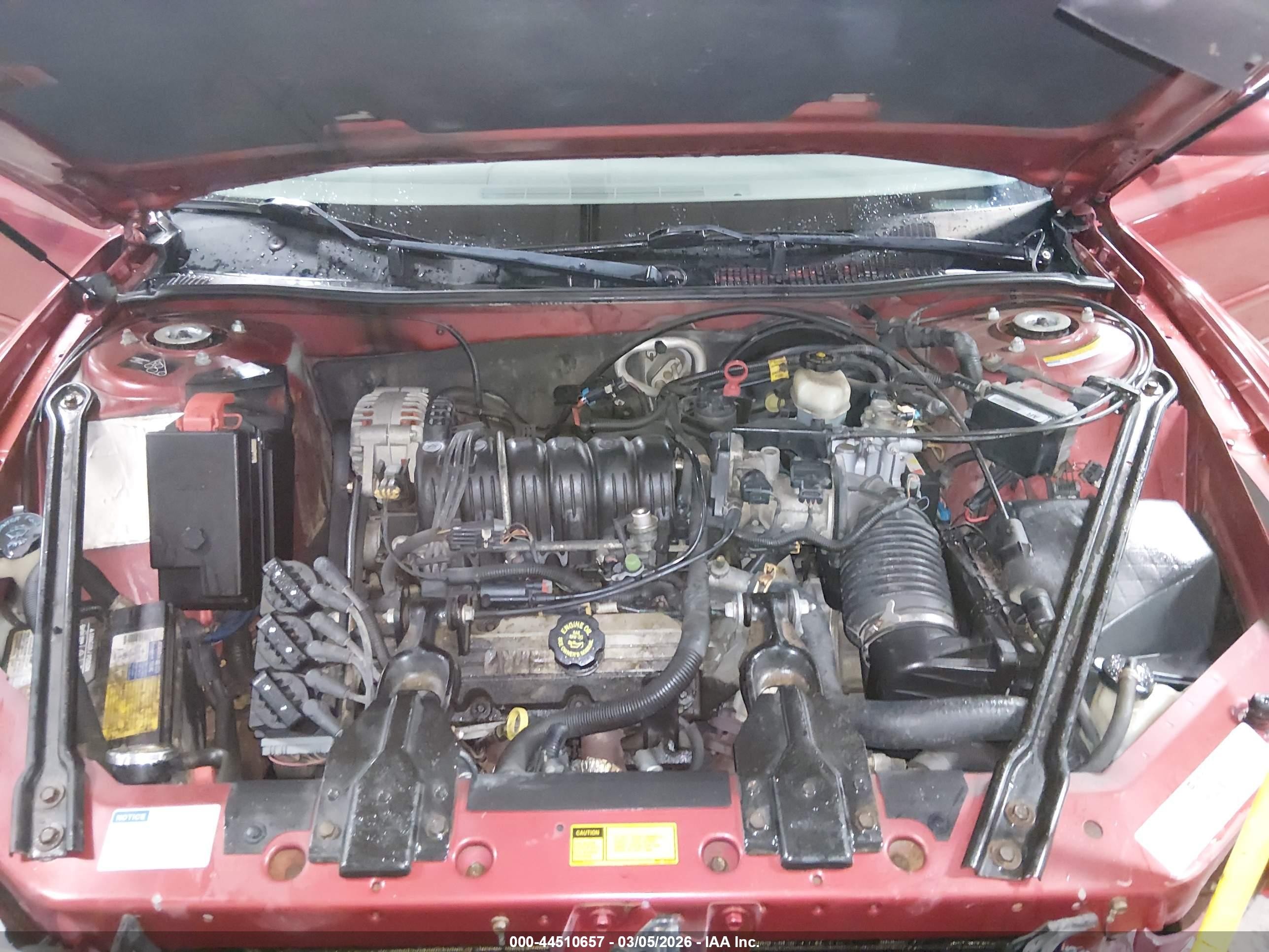 1998 Buick Regal Ls Red vin: 2G4WB52K5W1404002