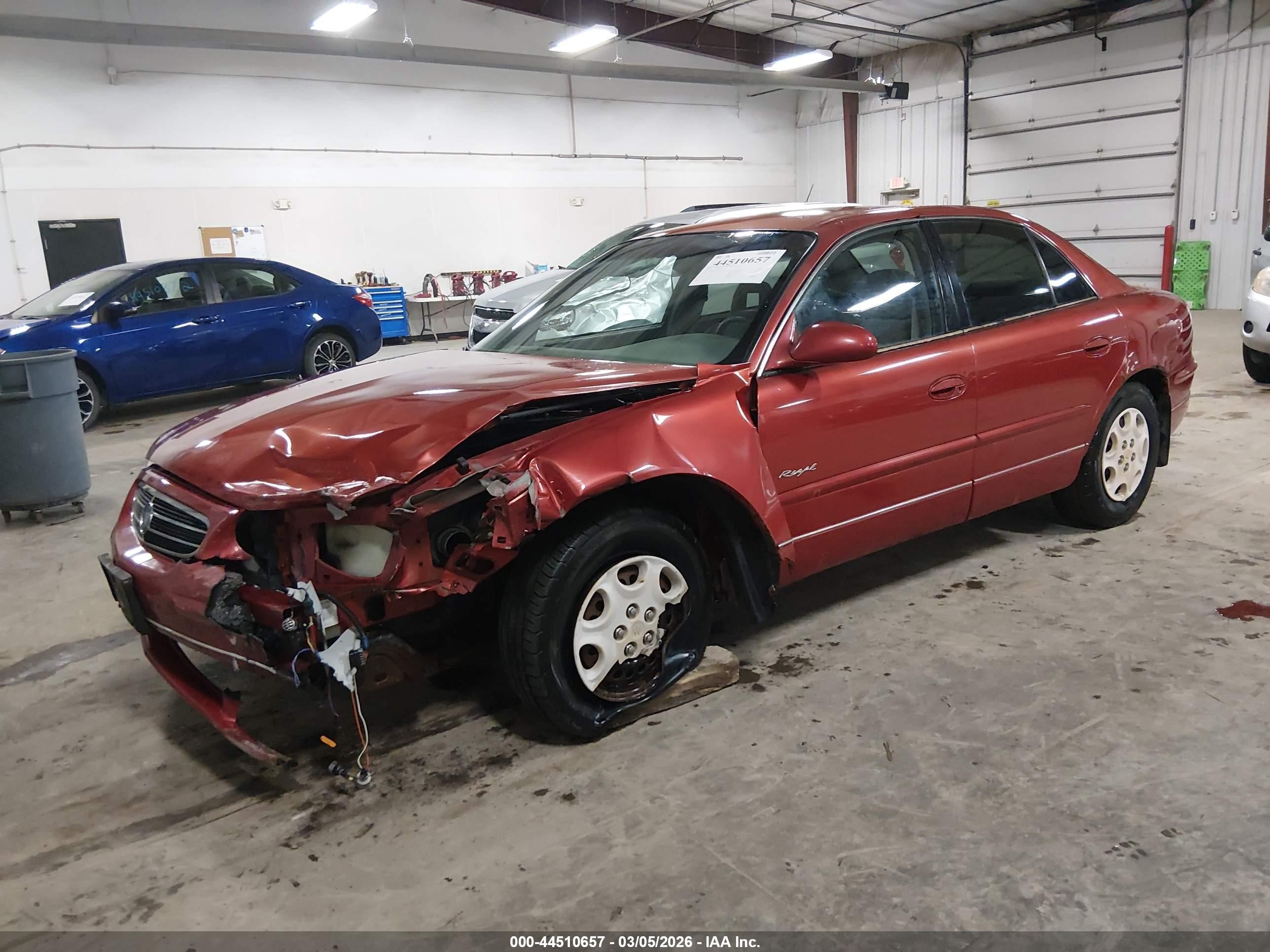 1998 Buick Regal Ls Red vin: 2G4WB52K5W1404002