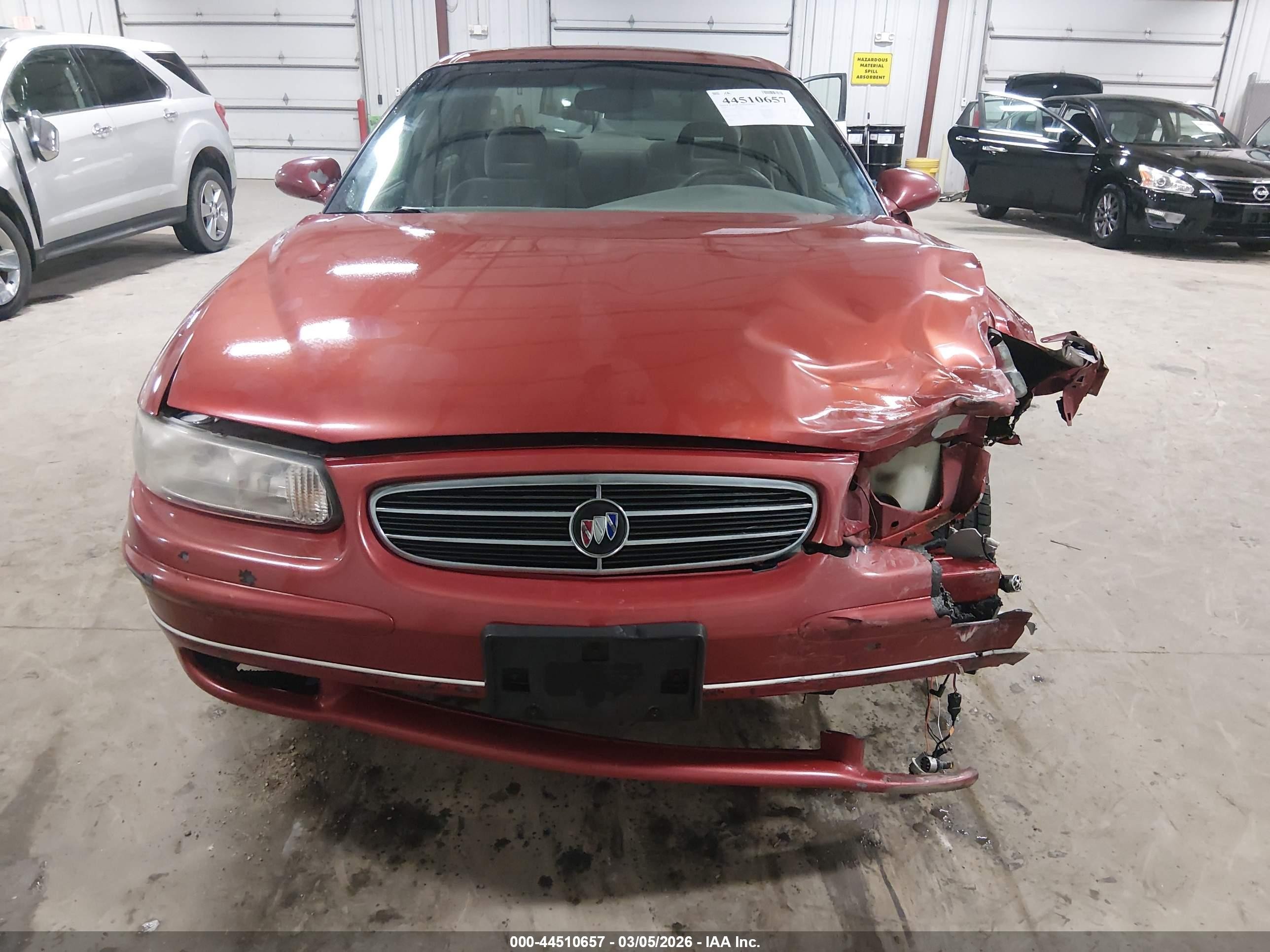 1998 Buick Regal Ls Red vin: 2G4WB52K5W1404002