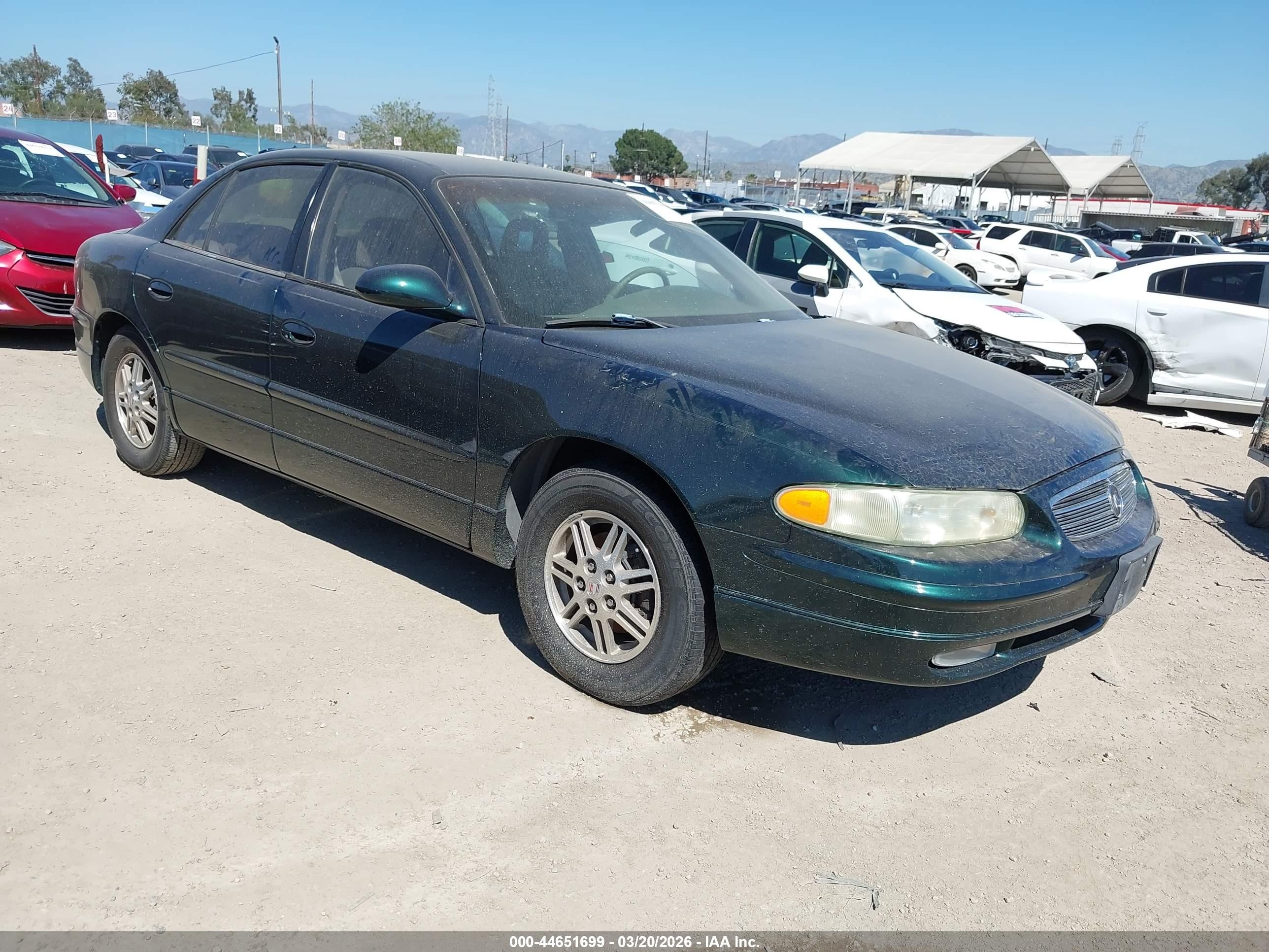 2001 Buick Regal Ls Green vin: 2G4WB52K611309022