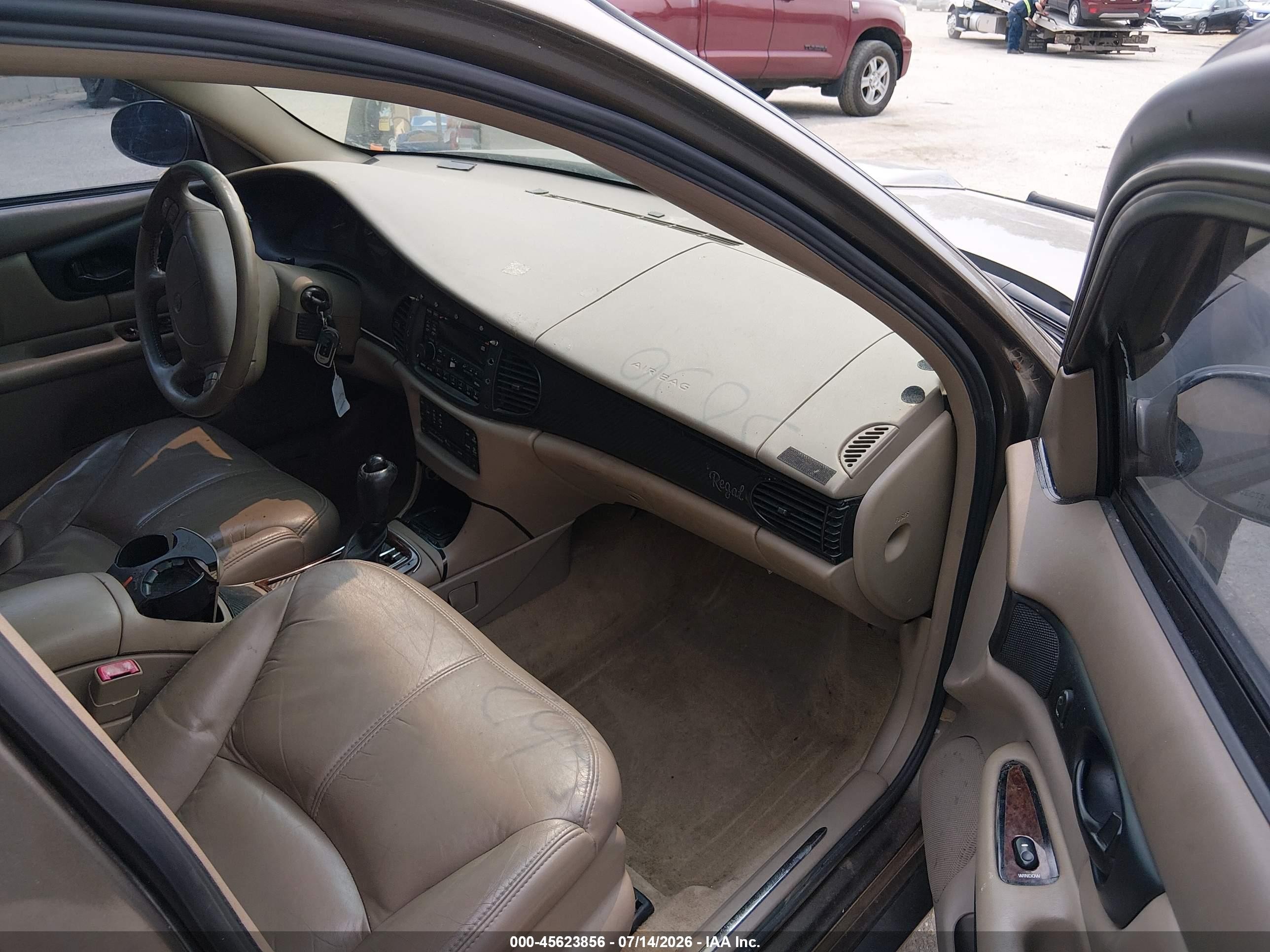 2003 Buick Regal Ls Brown vin: 2G4WB52K631294430