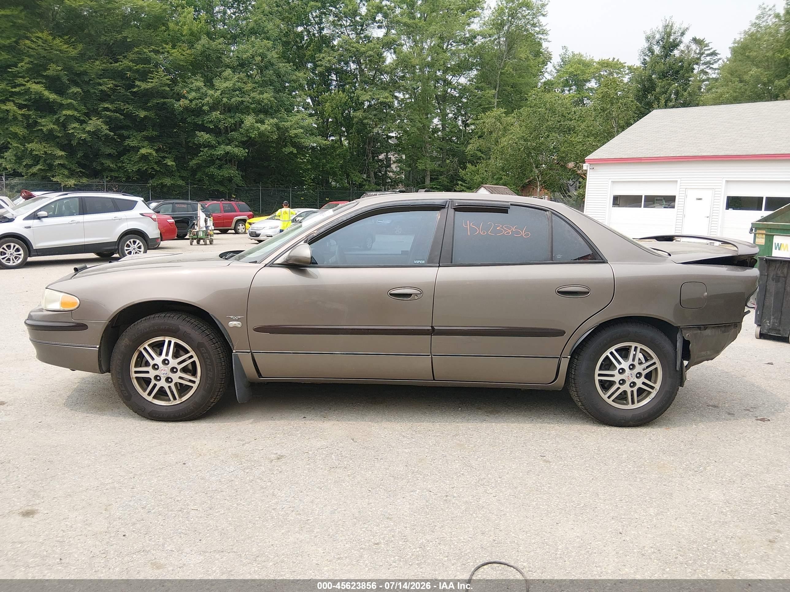 2003 Buick Regal Ls Brown vin: 2G4WB52K631294430