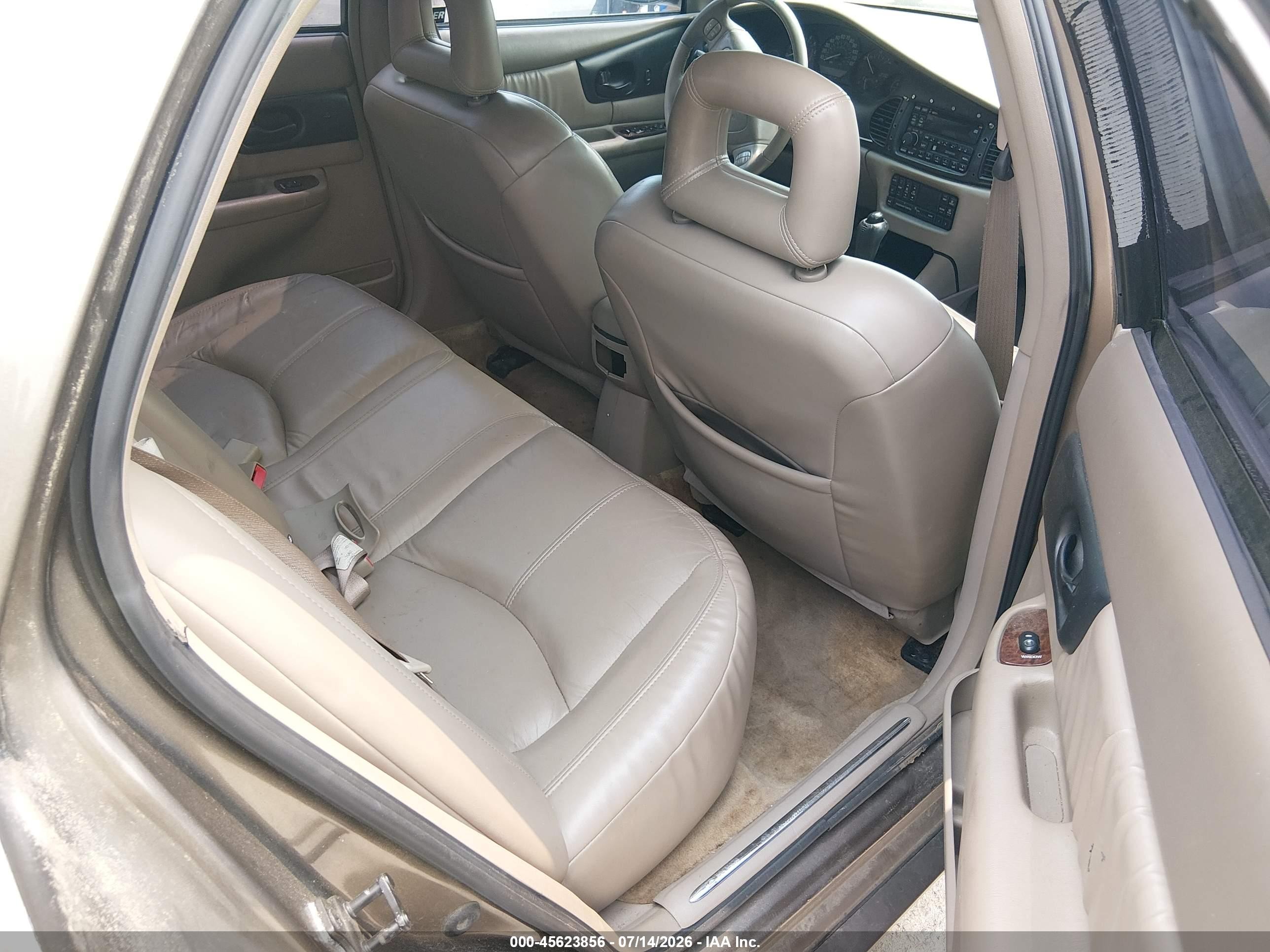 2003 Buick Regal Ls Brown vin: 2G4WB52K631294430