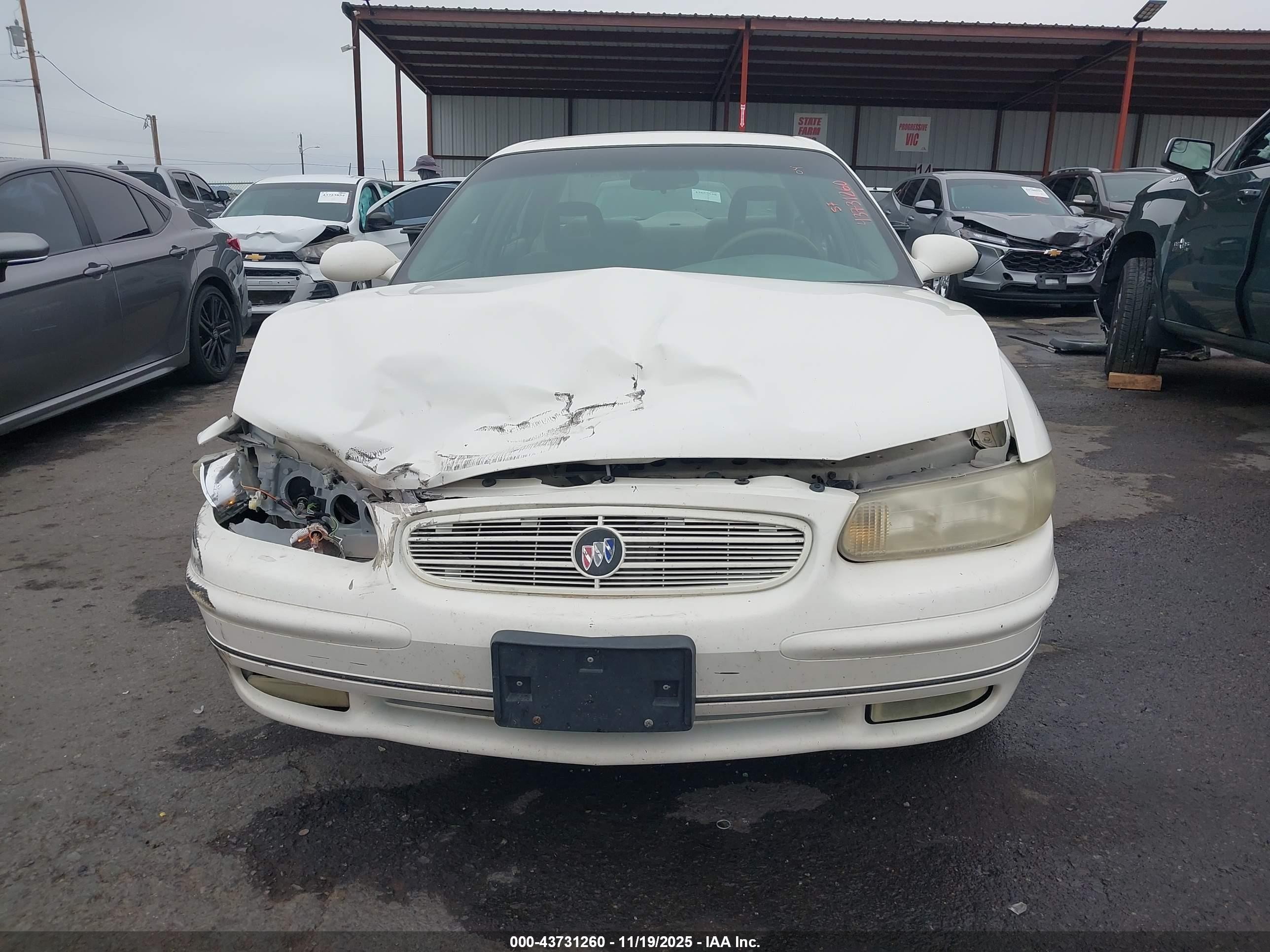 2004 Buick Regal Ls White vin: 2G4WB52K641180445