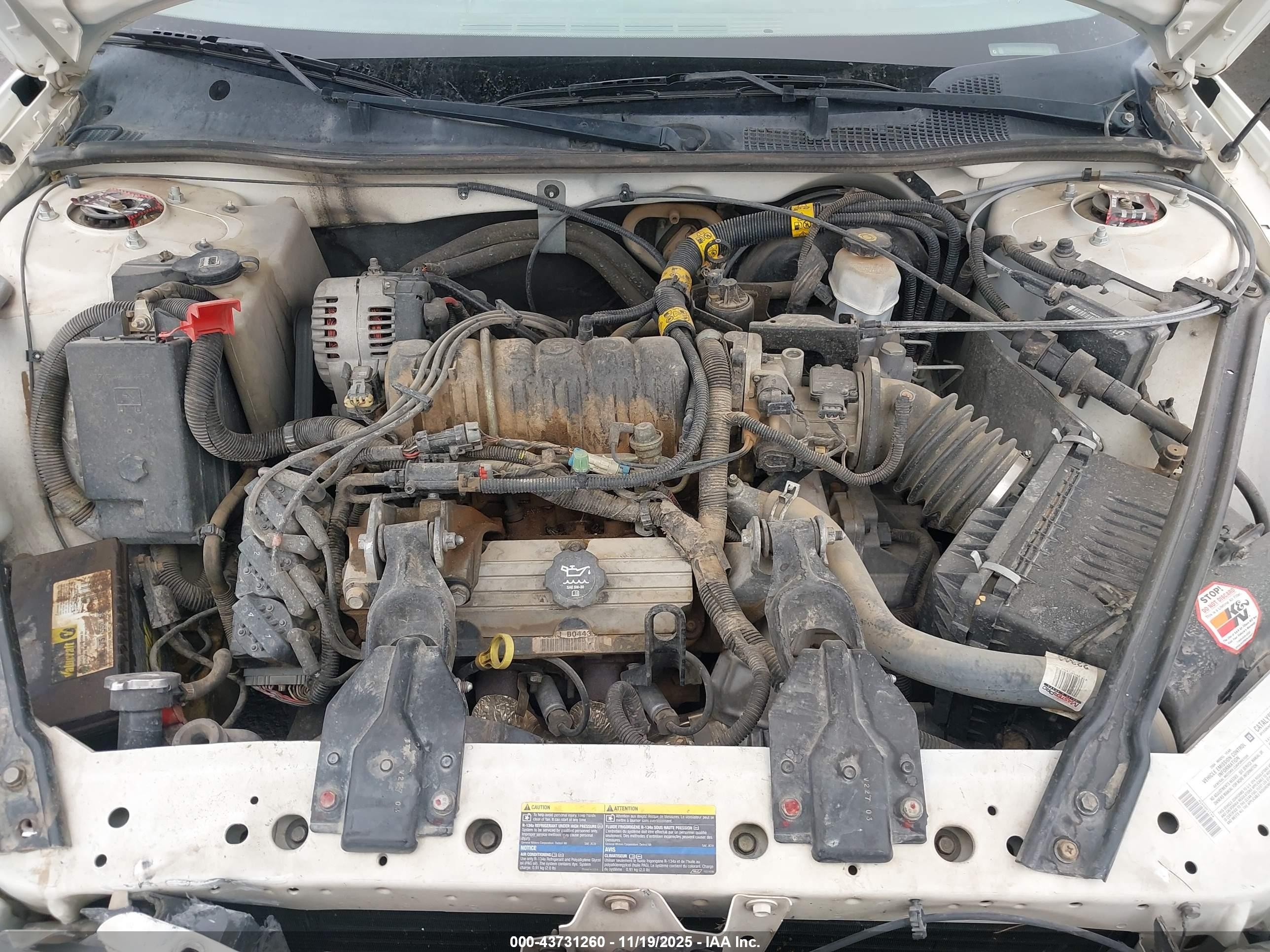 2004 Buick Regal Ls White vin: 2G4WB52K641180445