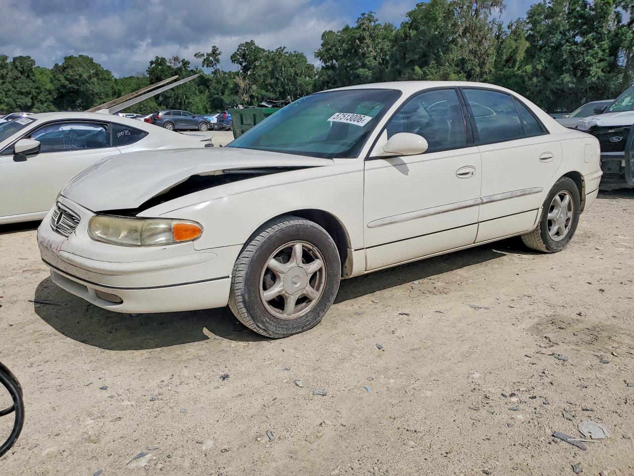 2004 Buick Regal Ls White vin: 2G4WB52K641326455