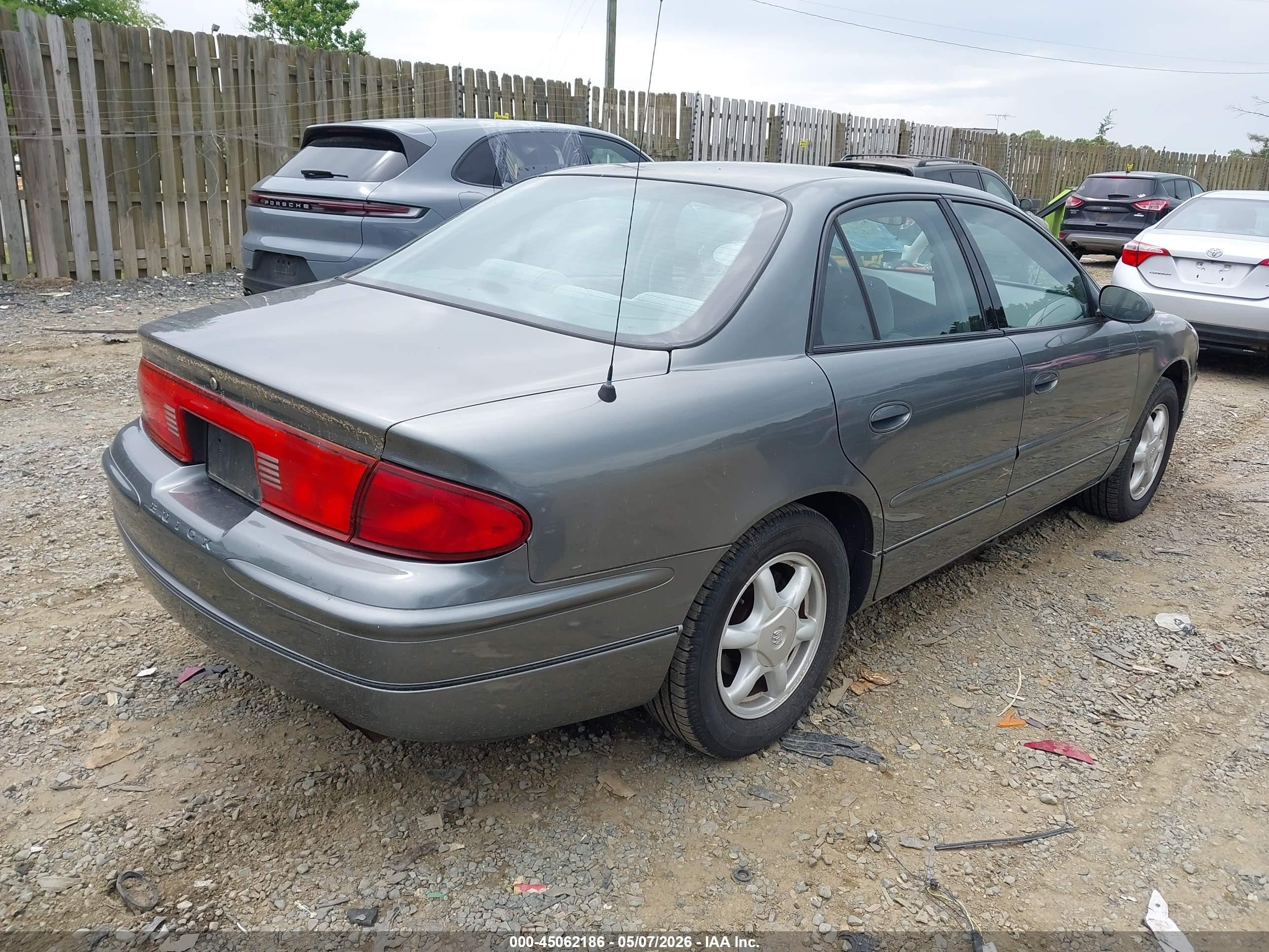 2004 Buick Regal Ls Gray vin: 2G4WB52K641345295