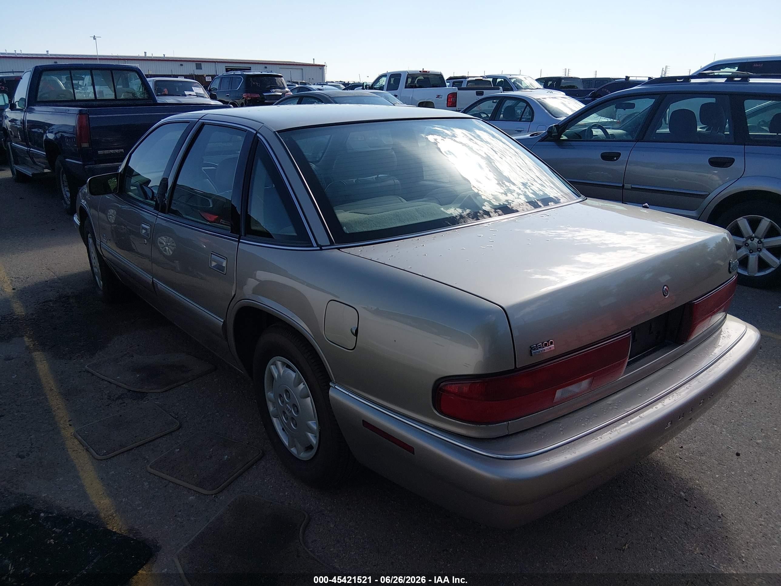 1996 Buick Regal Custom Brown vin: 2G4WB52K6T1433553