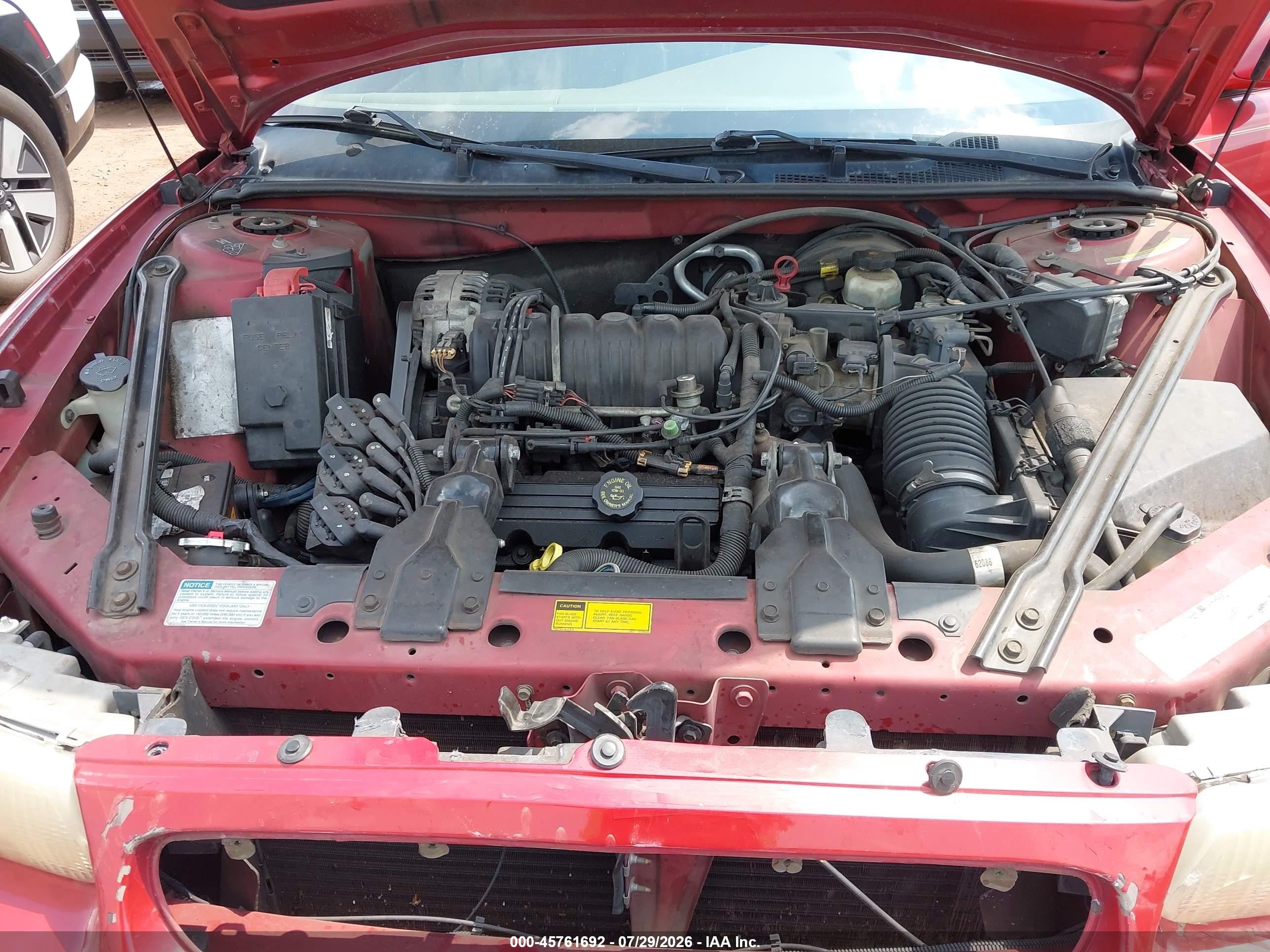 1998 Buick Regal Ls Red vin: 2G4WB52K6W1585353