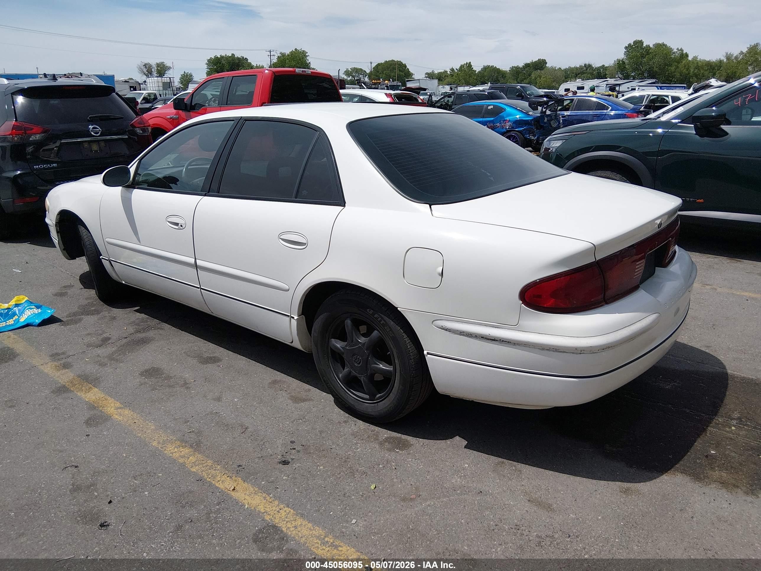 2004 Buick Regal Ls Белый vin: 2G4WB52K741359903