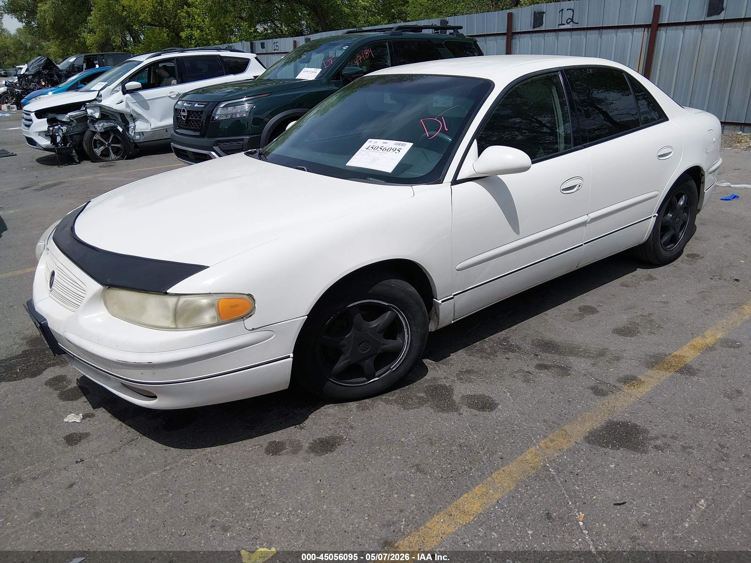 2004 Buick Regal Ls Белый vin: 2G4WB52K741359903
