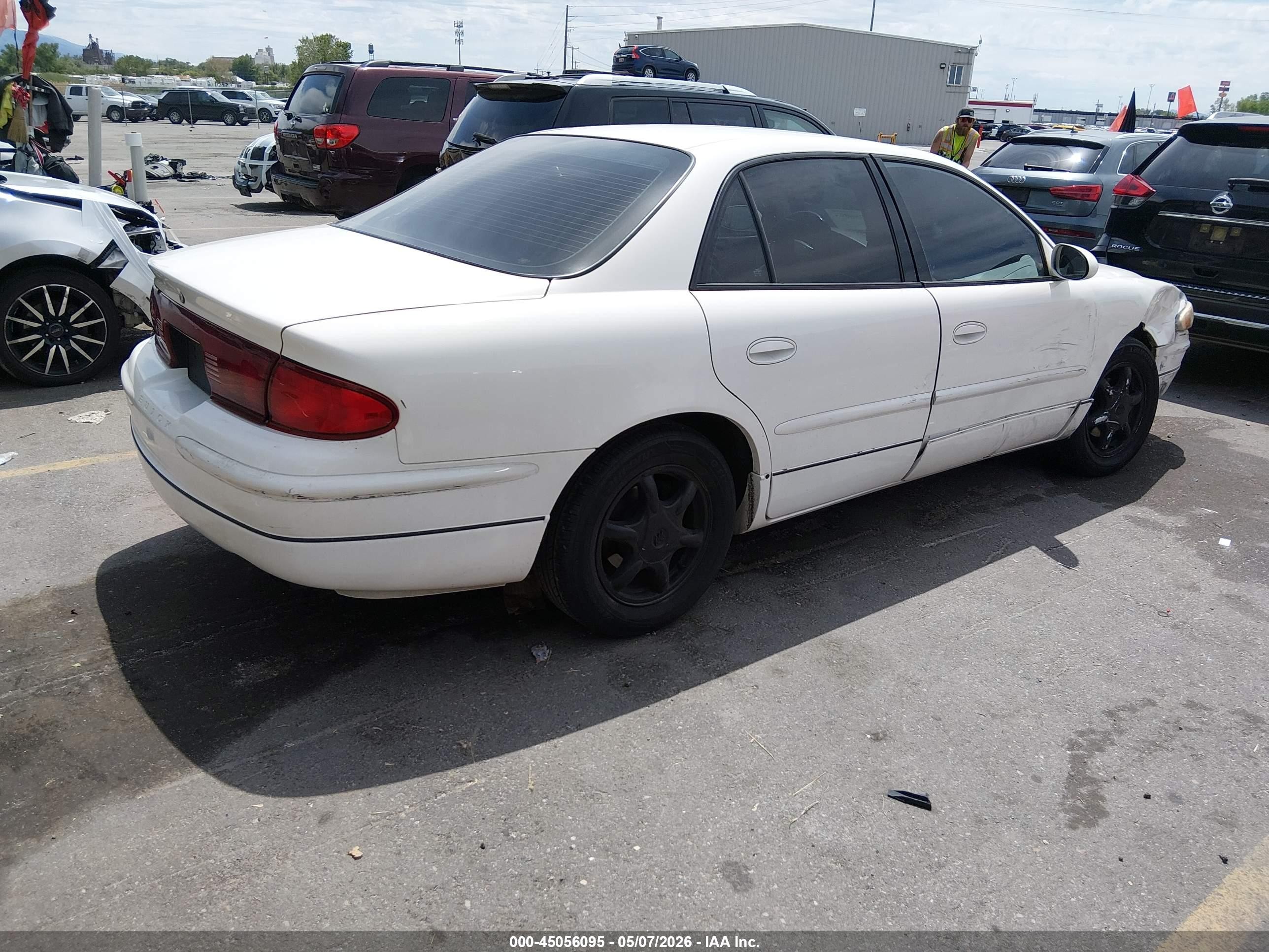 2004 Buick Regal Ls Белый vin: 2G4WB52K741359903