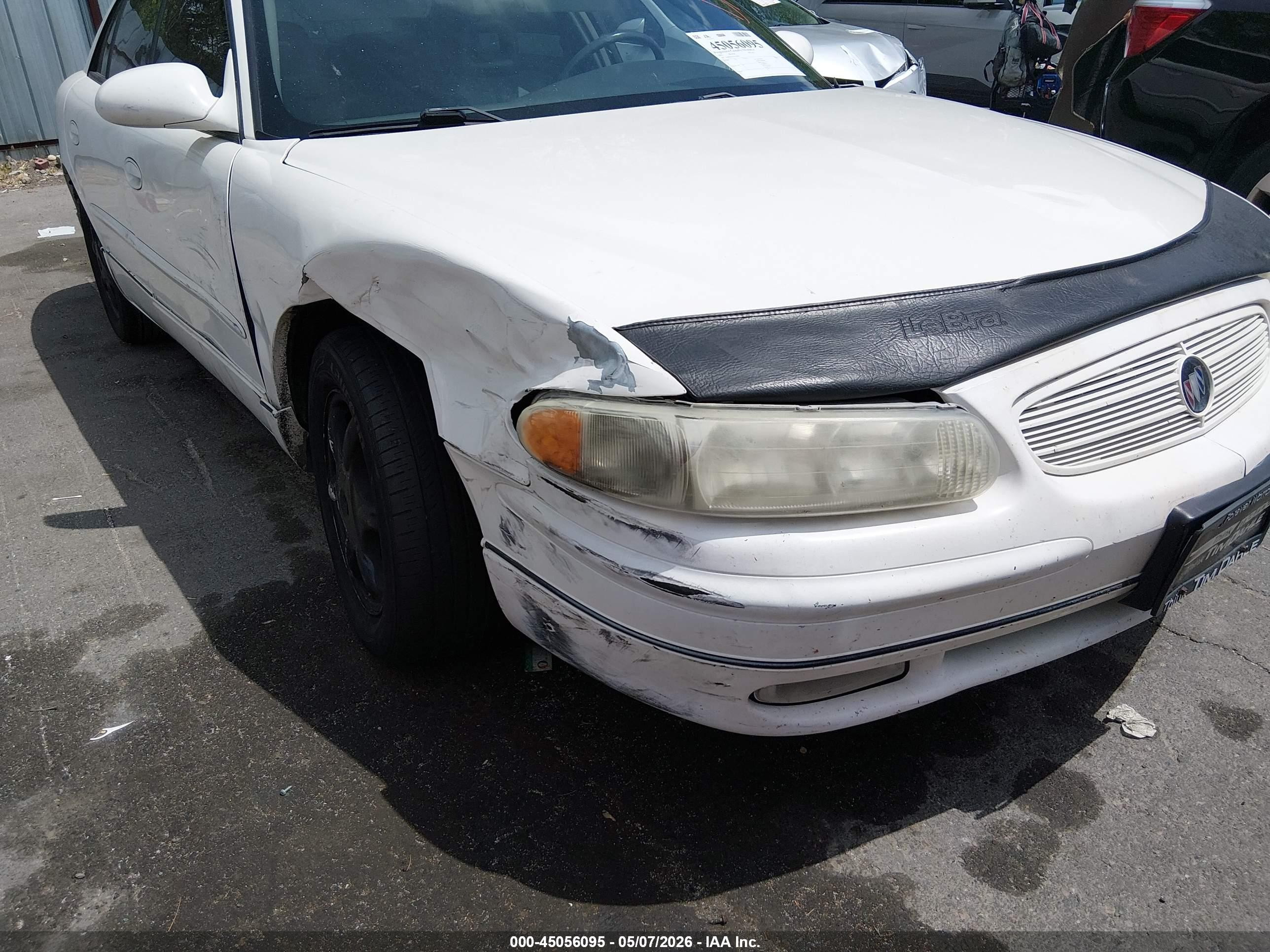 2004 Buick Regal Ls Белый vin: 2G4WB52K741359903